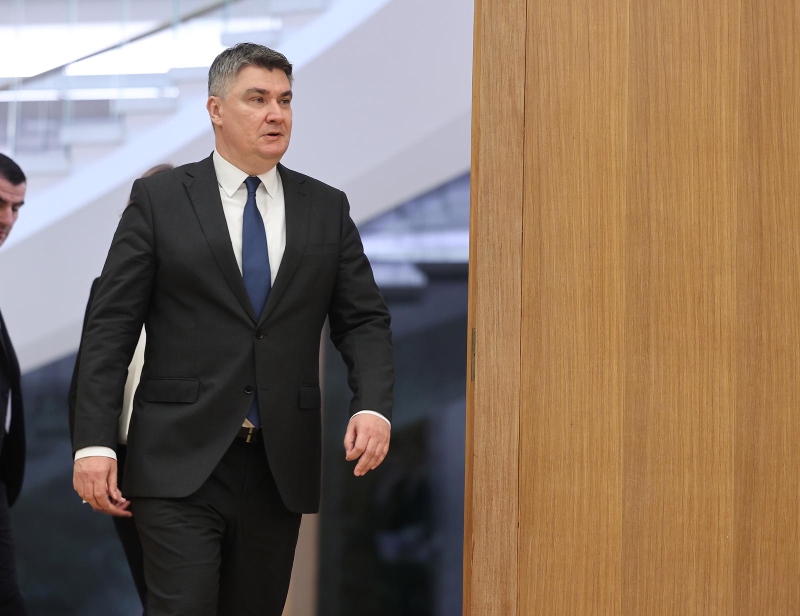 Predsjednik Republike Zoran Milanović, primio je saveznog kancelara Republike Austrije Karla Nehammera