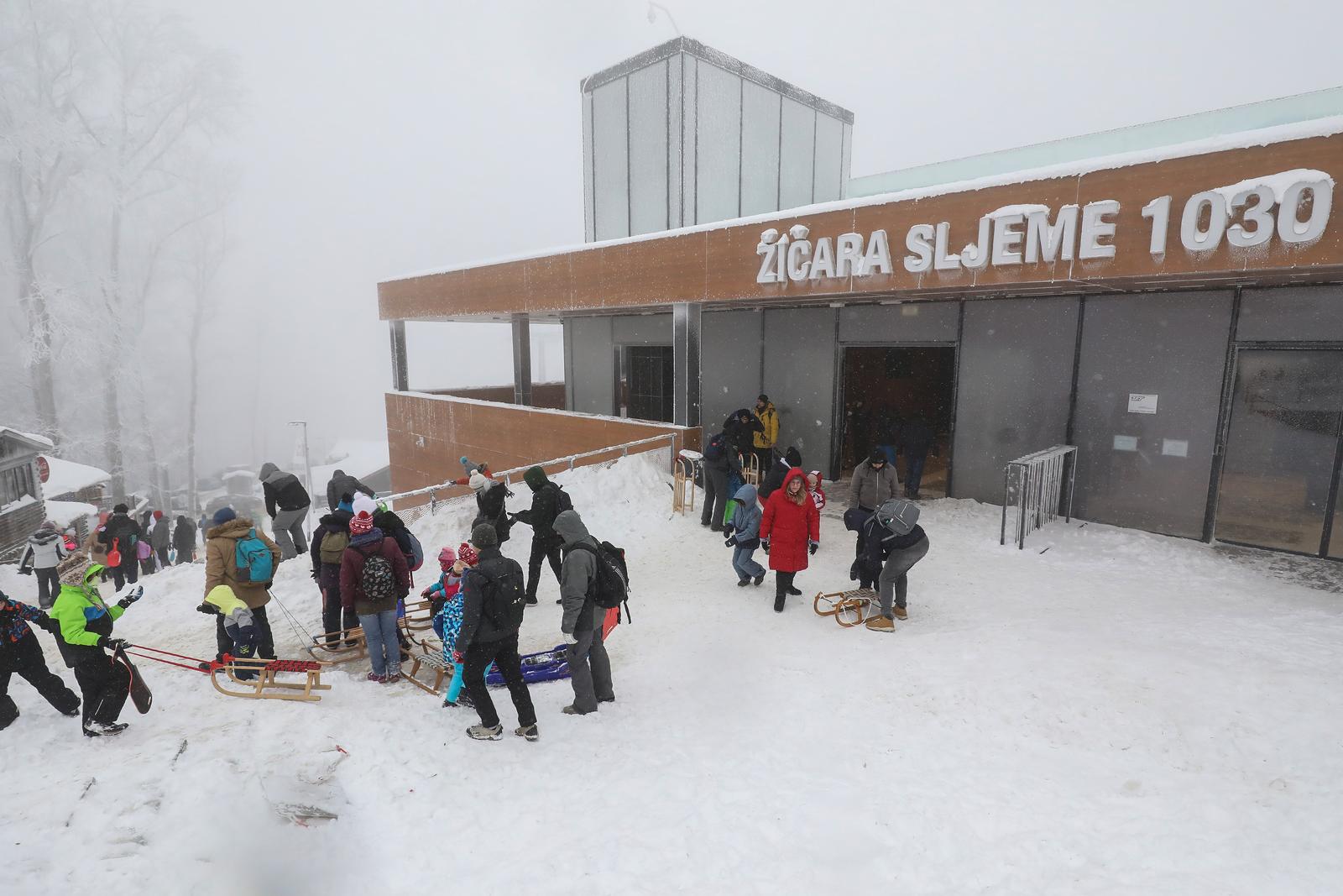 Gužva na sljemenskoj cesti