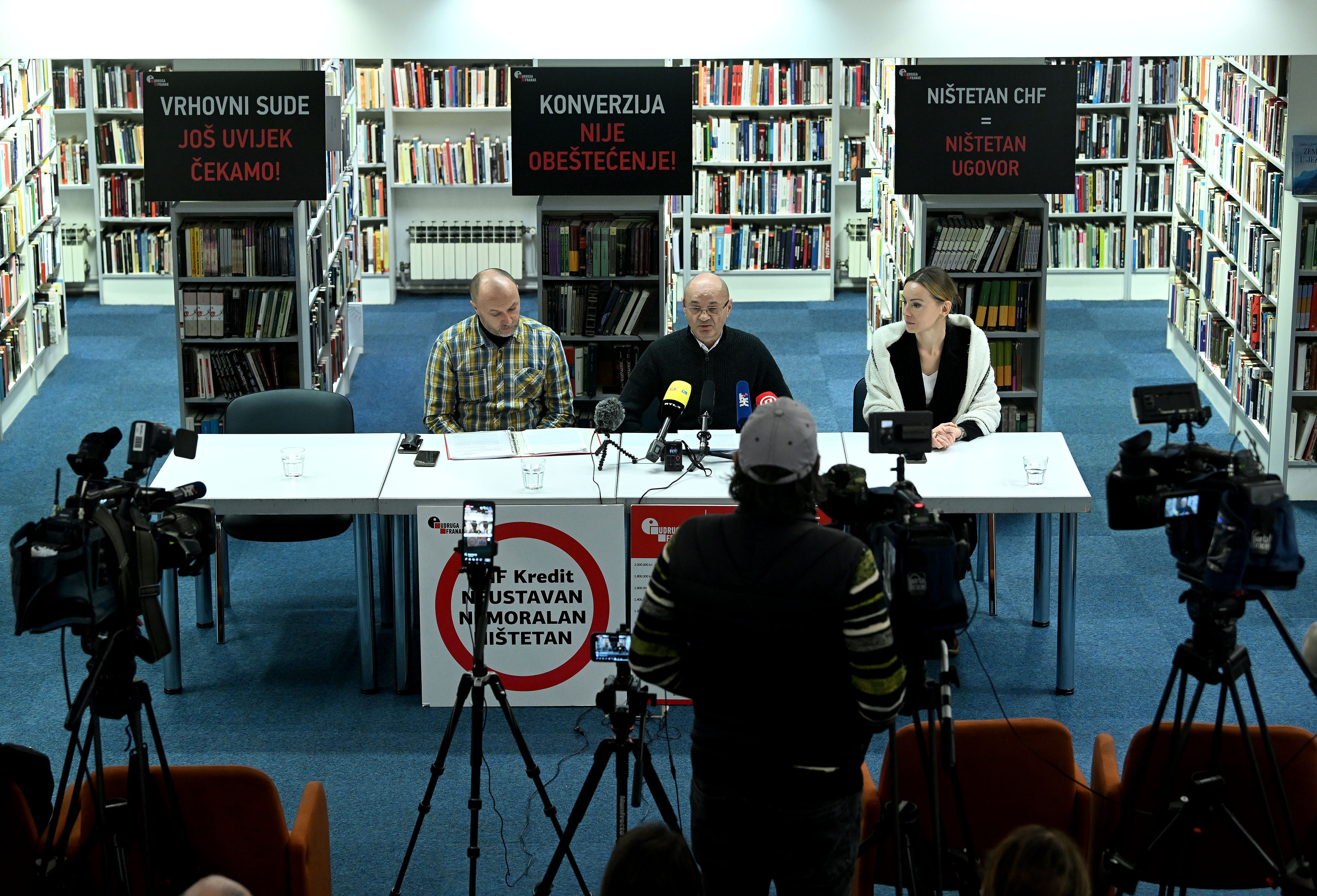 Zagreb: Konferencija za medije udruge Franak