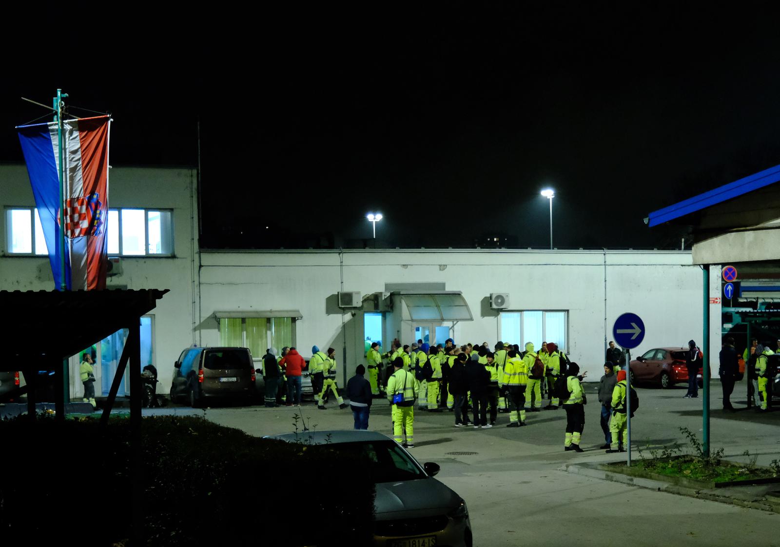 Zagreb: Treća smjena radnika Čistoće ne izlazi na teren, štrajk se ipak nastavlja?