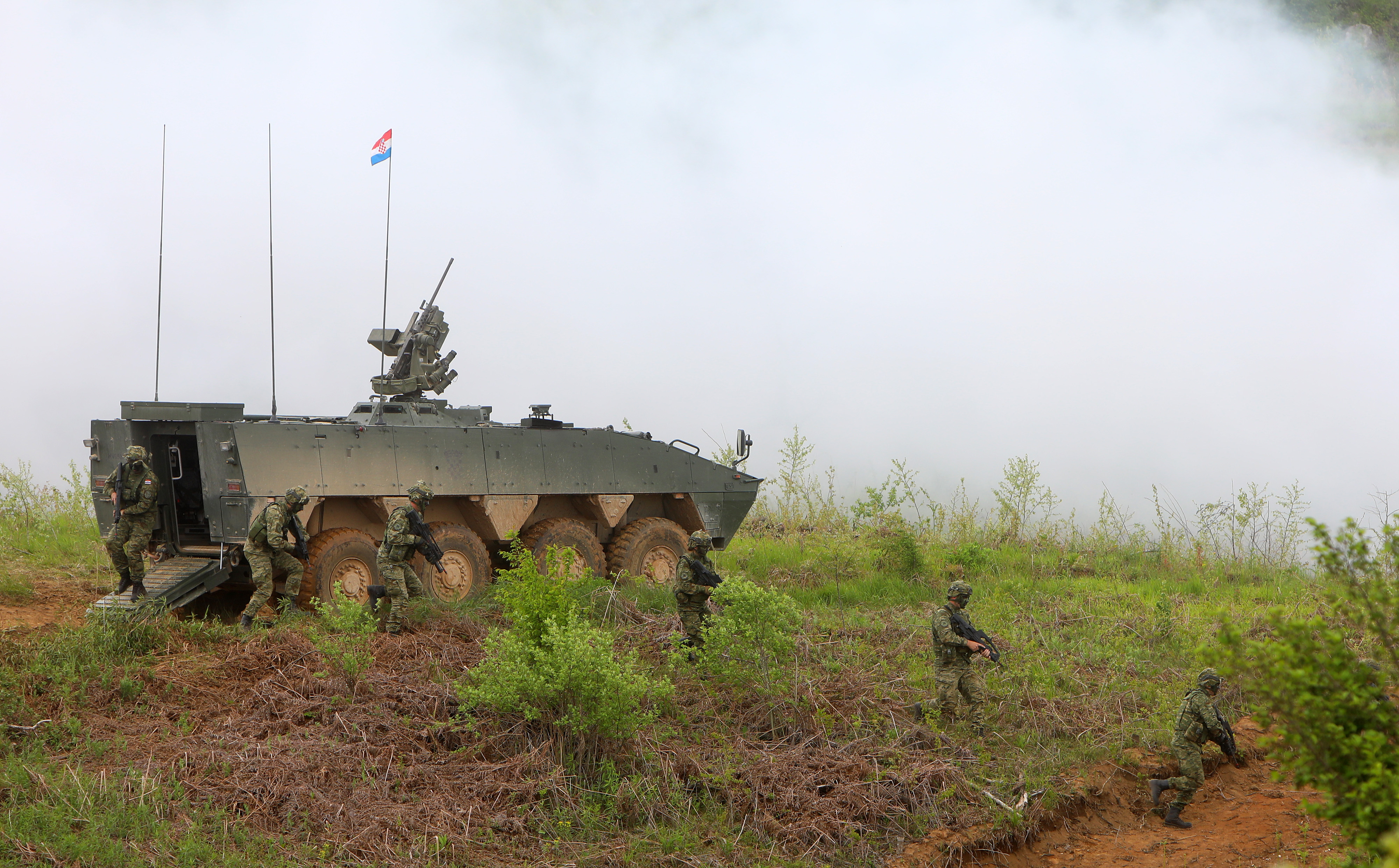 Slunj: Međunarodna vojna vježba "Immediate Response 21"