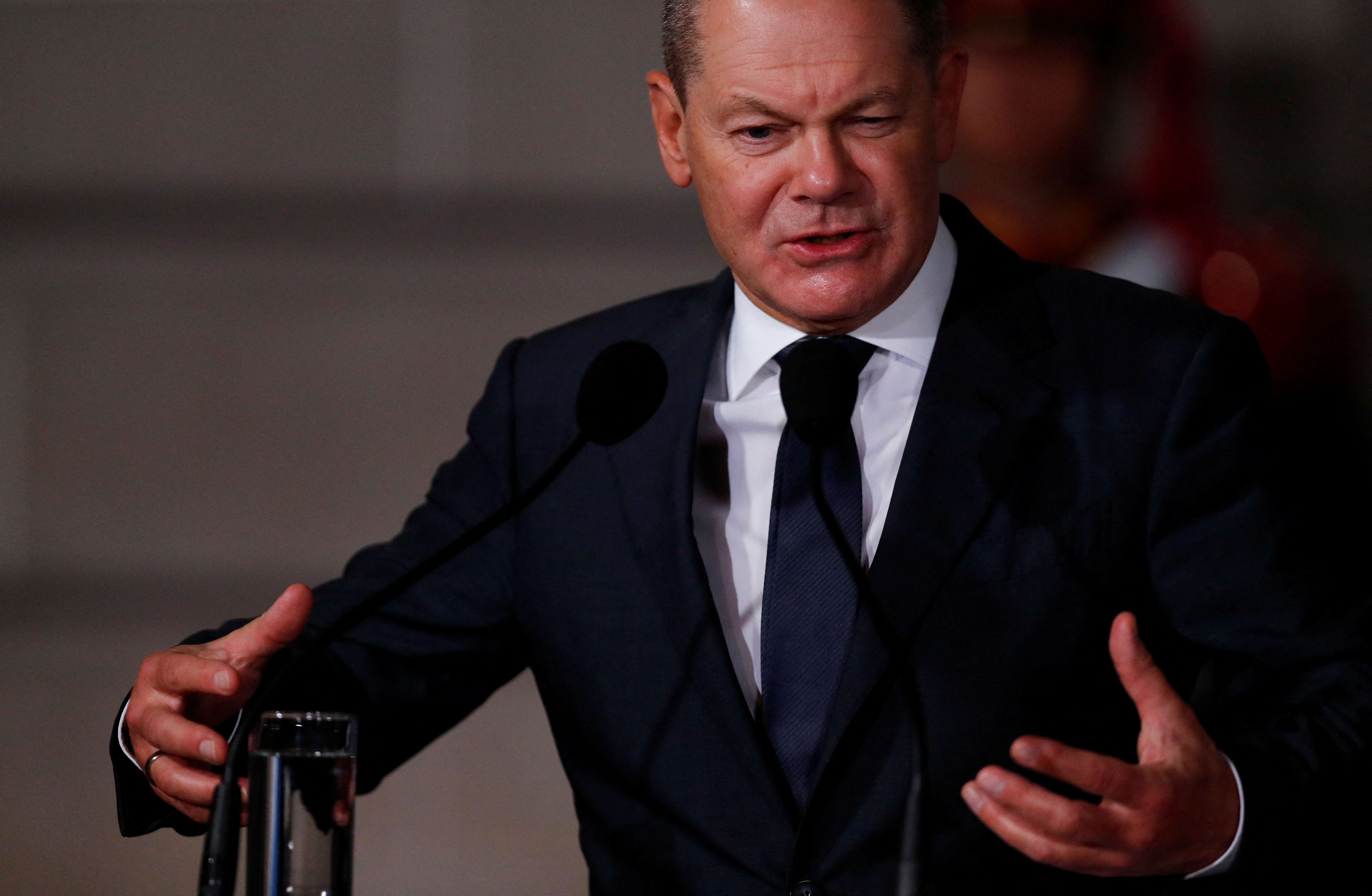 German Chancellor Scholz meets with Argentina's President Fernandez, in Buenos Aires