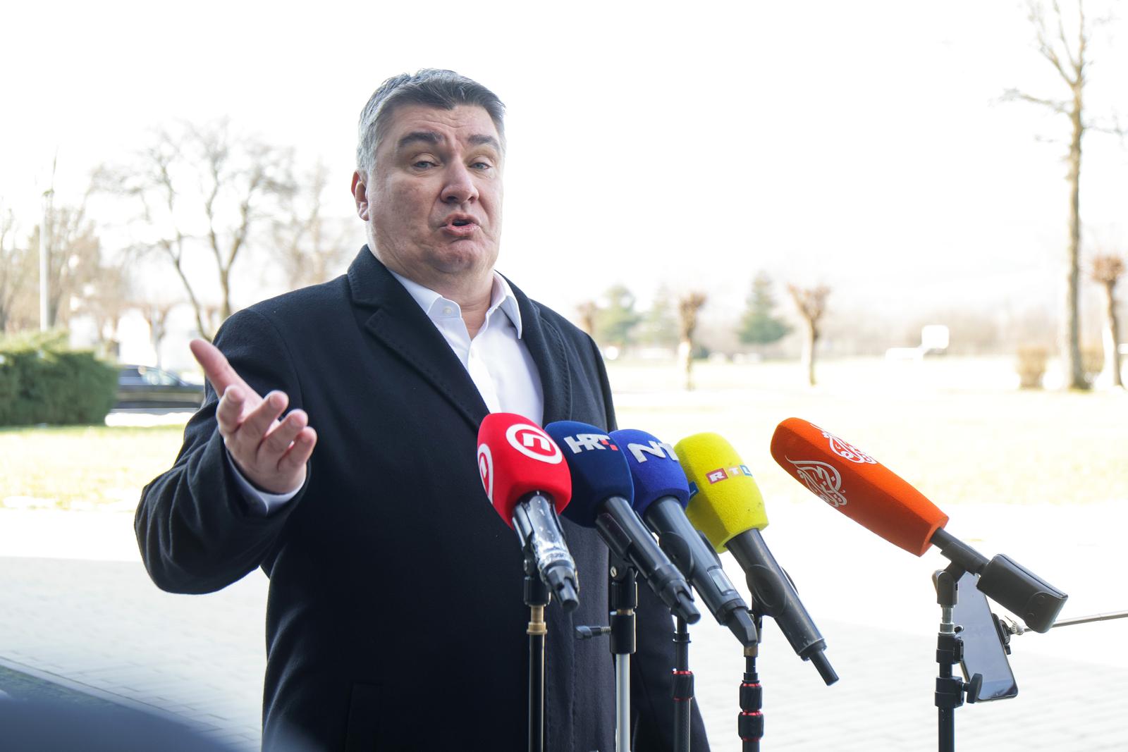 Petrinja: Izjava predsjednika Milanovi?a nakon sve?anog ispra?aja