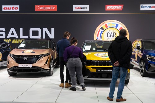 Report at the motor show