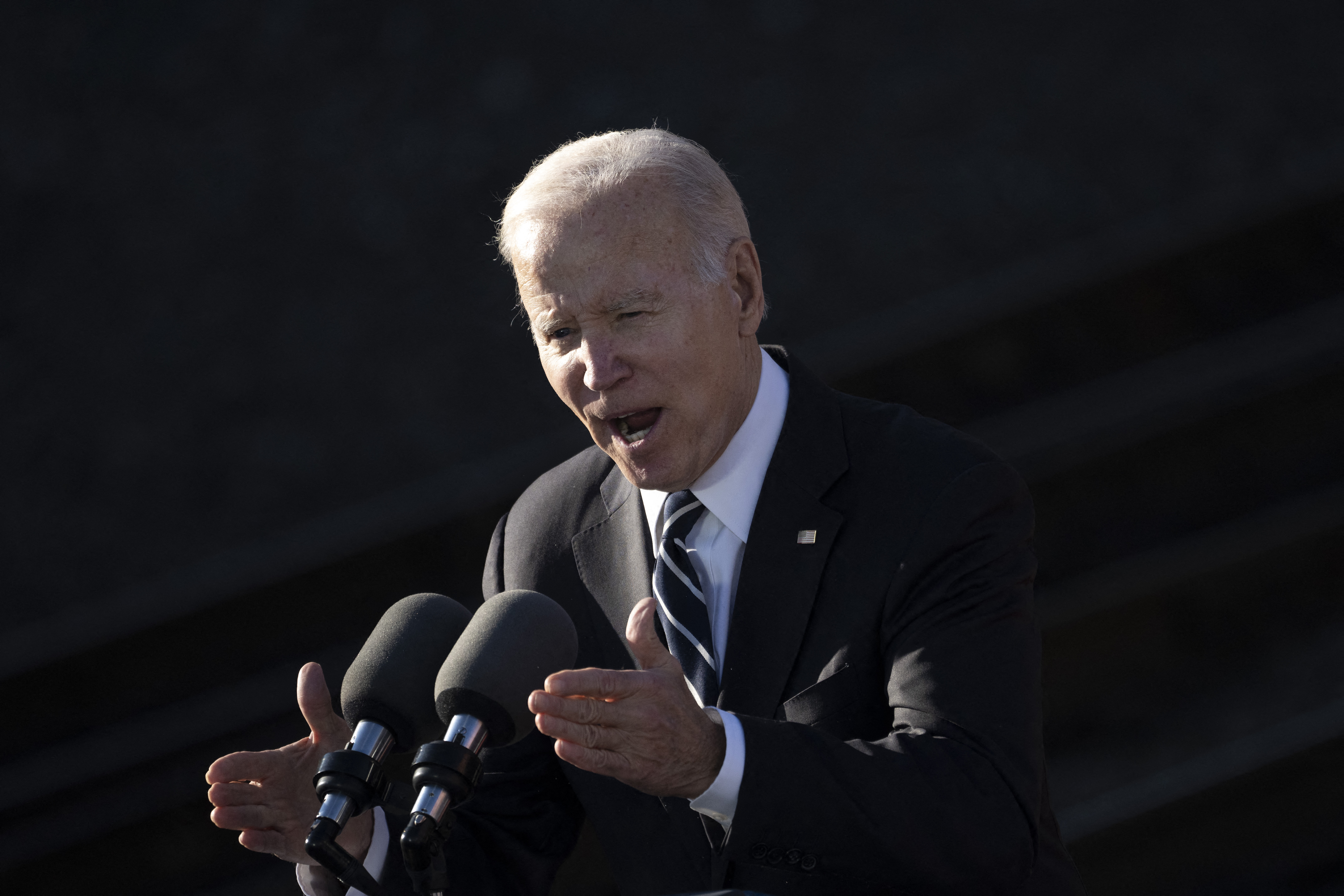 President Joe Biden Highlights The Bipartisan Infrastructure Law That Funds Replacement Of The Baltimore And Potomac Tunnel