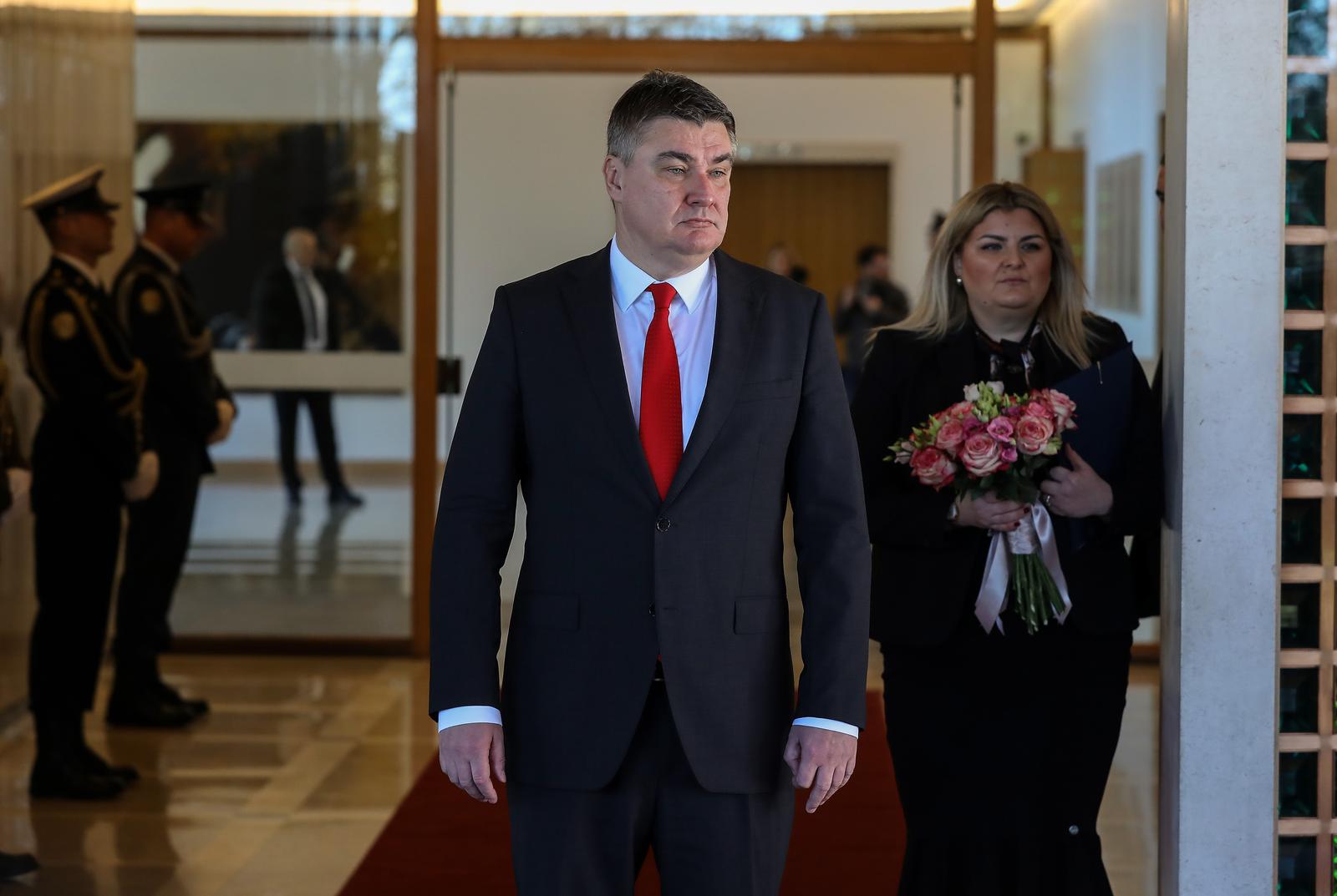 Zagreb: Zoran Milanović primio u posjet slovensku predsjednicu Natašu Pirc Musar