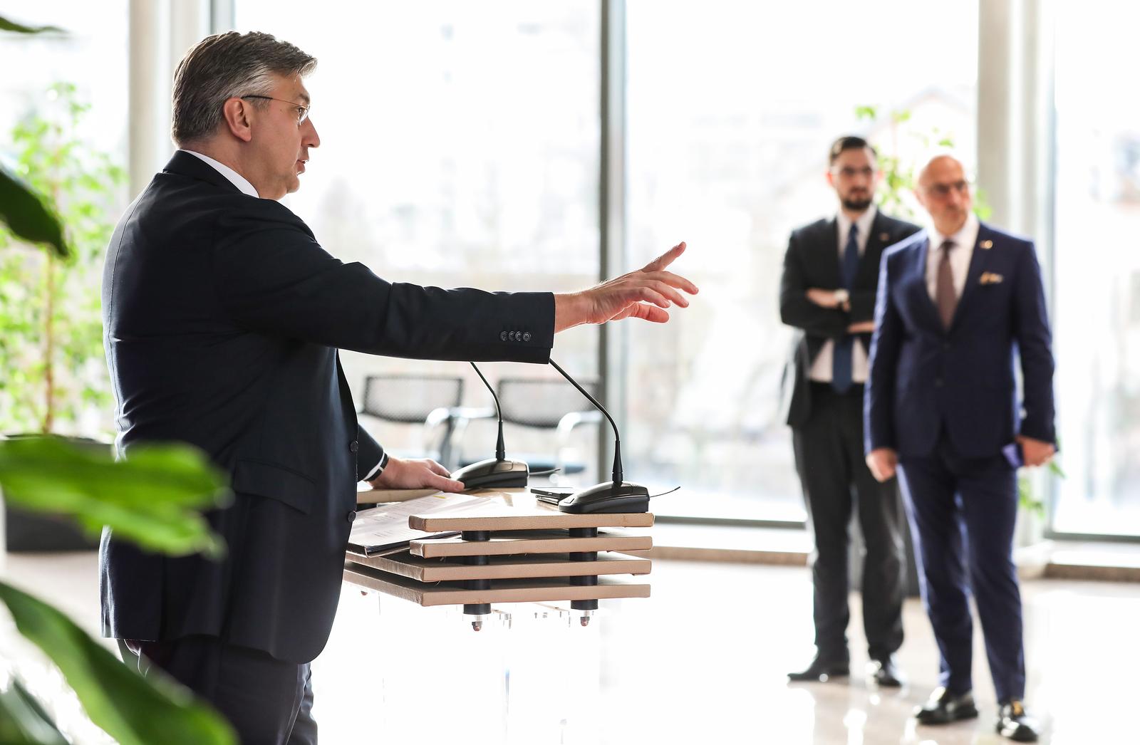 Izjava premijera Plenkovi?a nakon sjednice Vlade