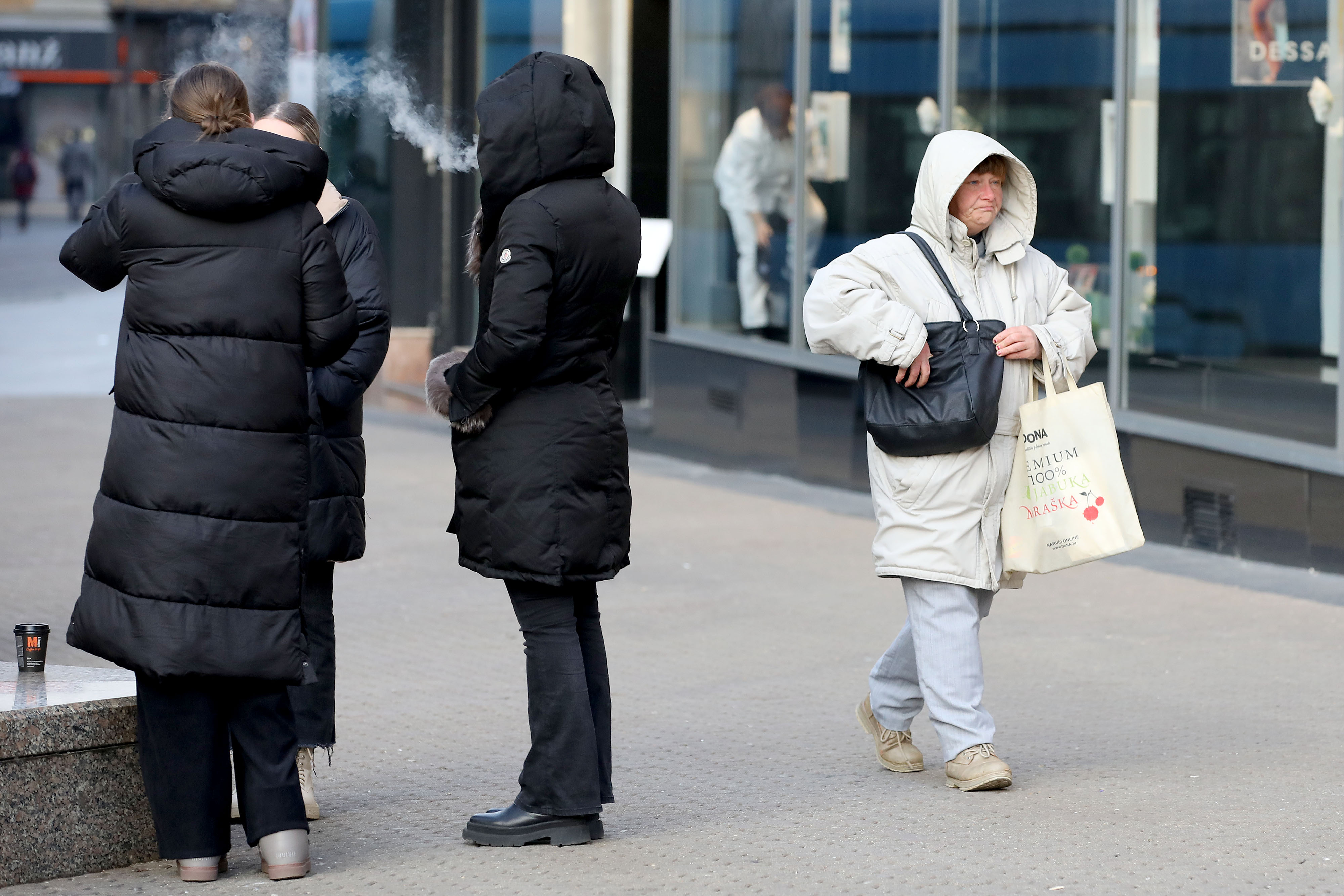 Zagreb: Prvi hladni val ove zime