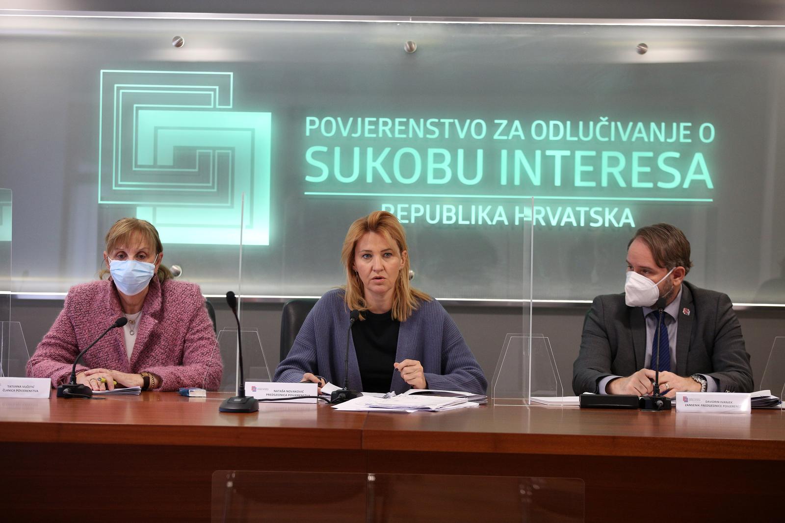 Sjednica Povjerenstva za odlučivanje o sukobu interesa u slučajevima Tomašević i Šveb