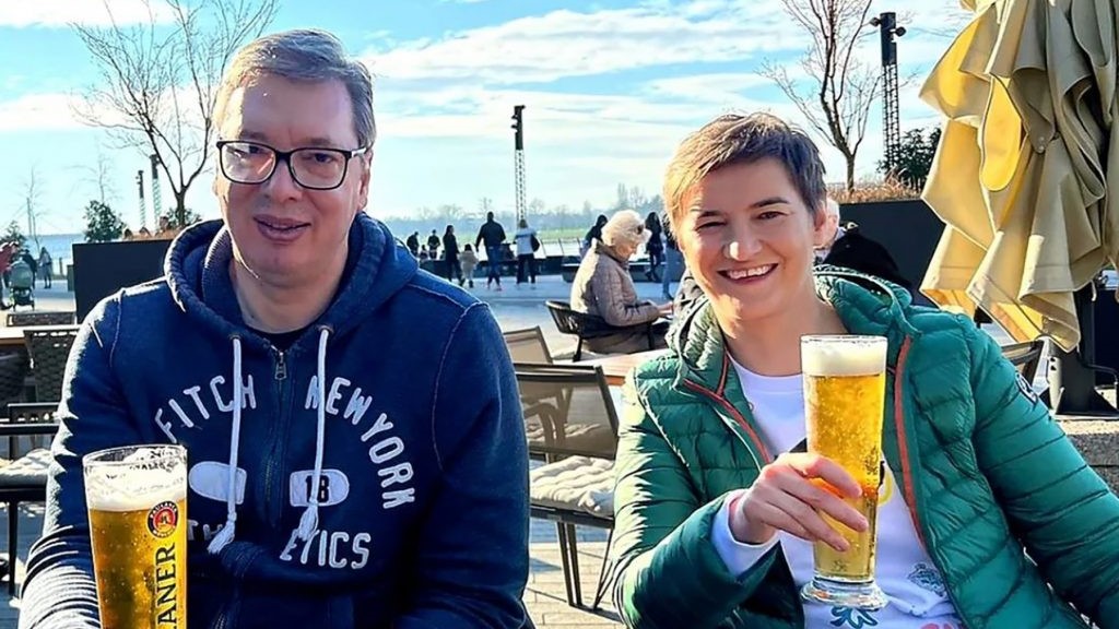 Aleksandar Vučić i Ana Brnabić