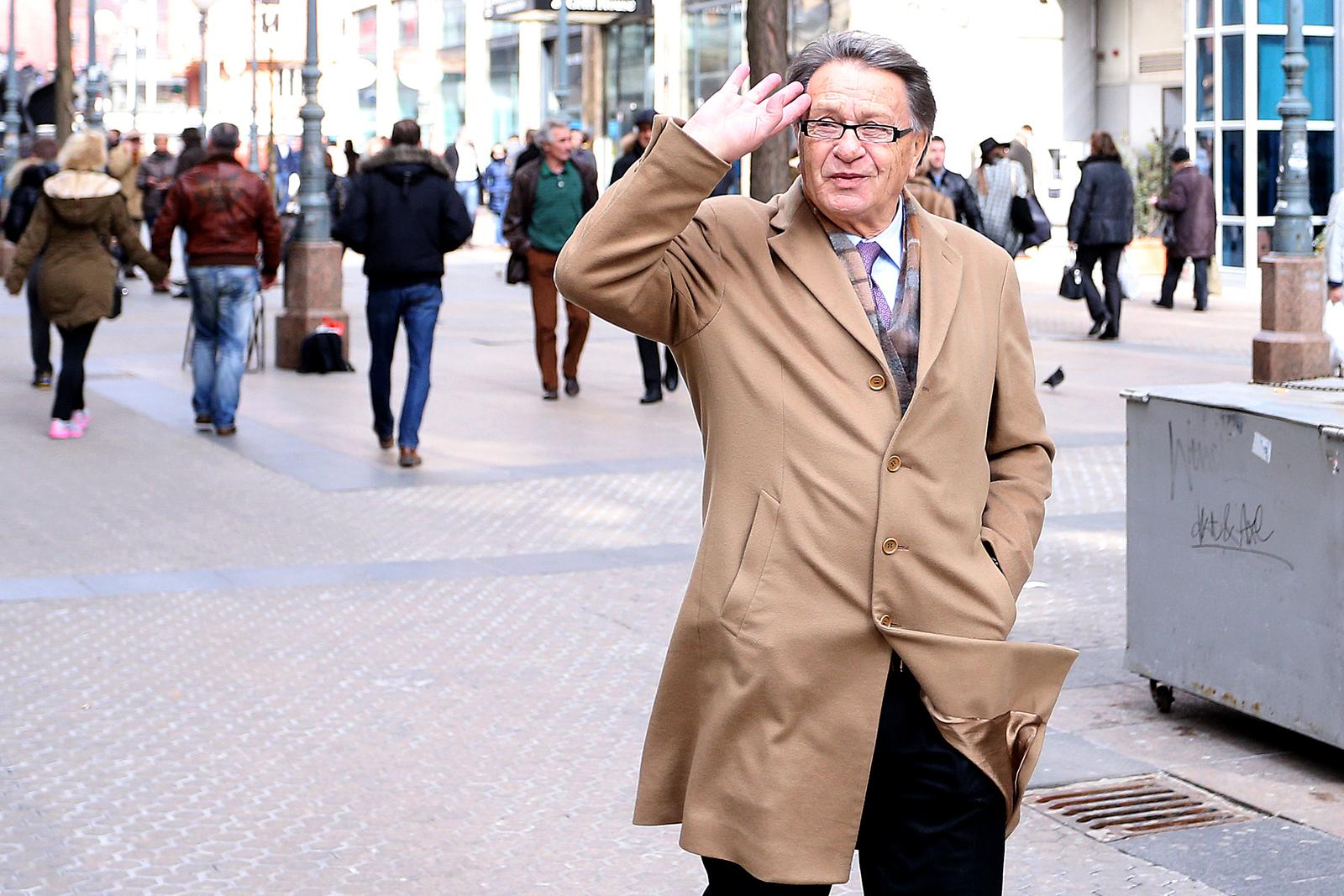 Zagreb: Miroslav Blaevi? u etnji gradom