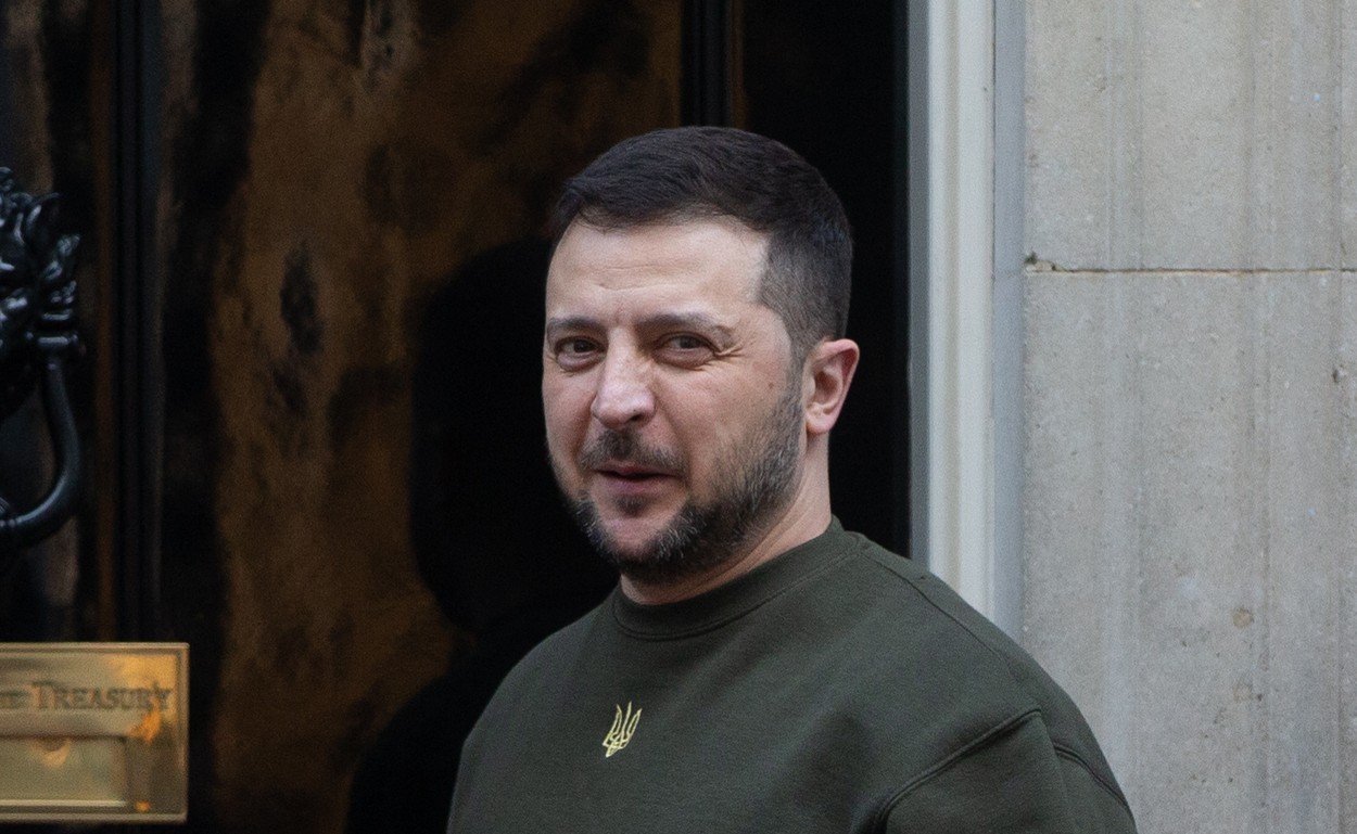 Rishi Sunak welcomes Volodymyr Zelenskyy to 10 Downing Street