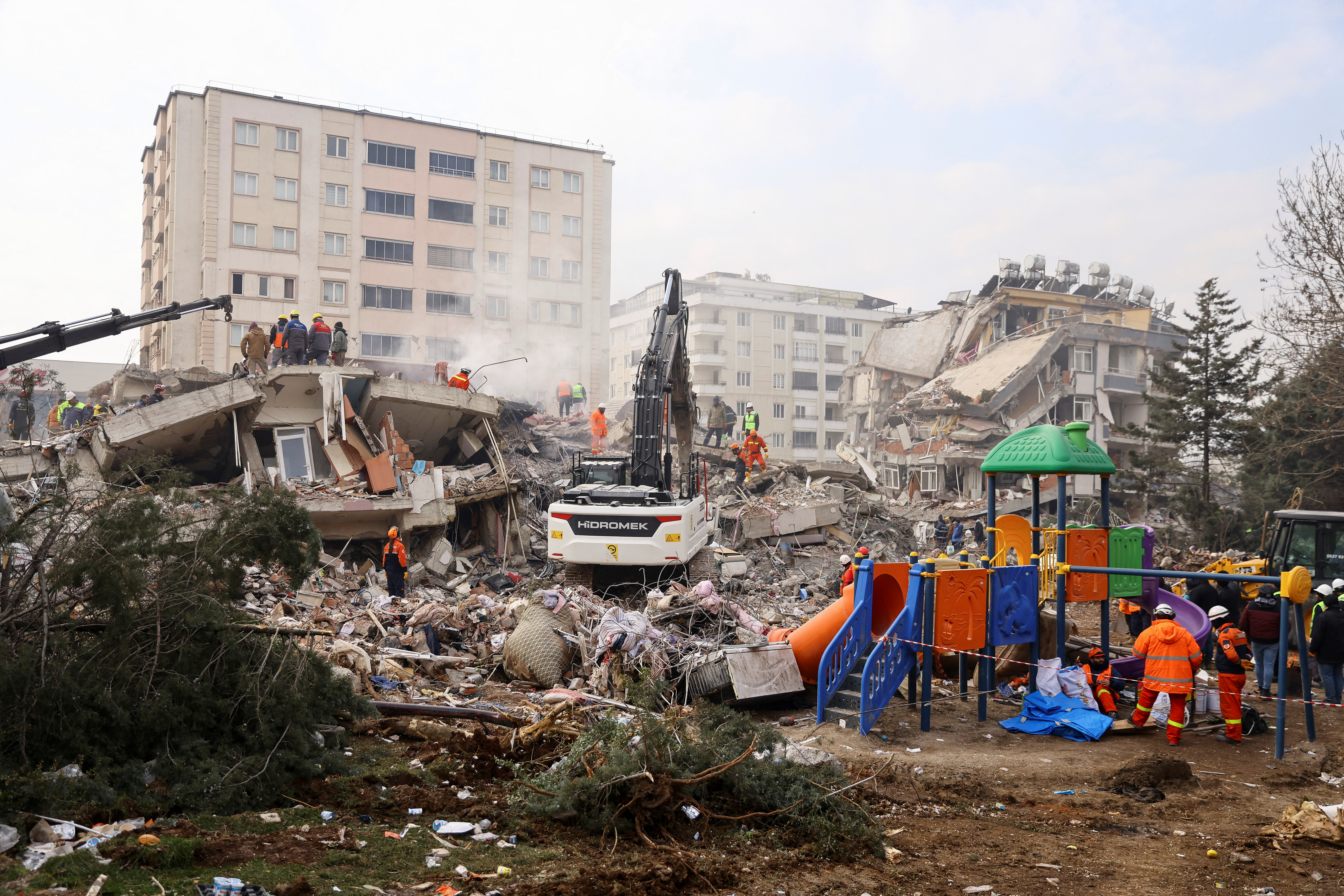 Aftermath of the deadly earthquake in Kahramanmaras