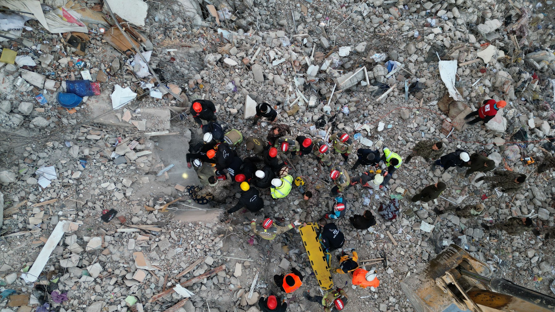 Rescue Teams Work Non Stop To Save Survivors From Earthquake In Hatay