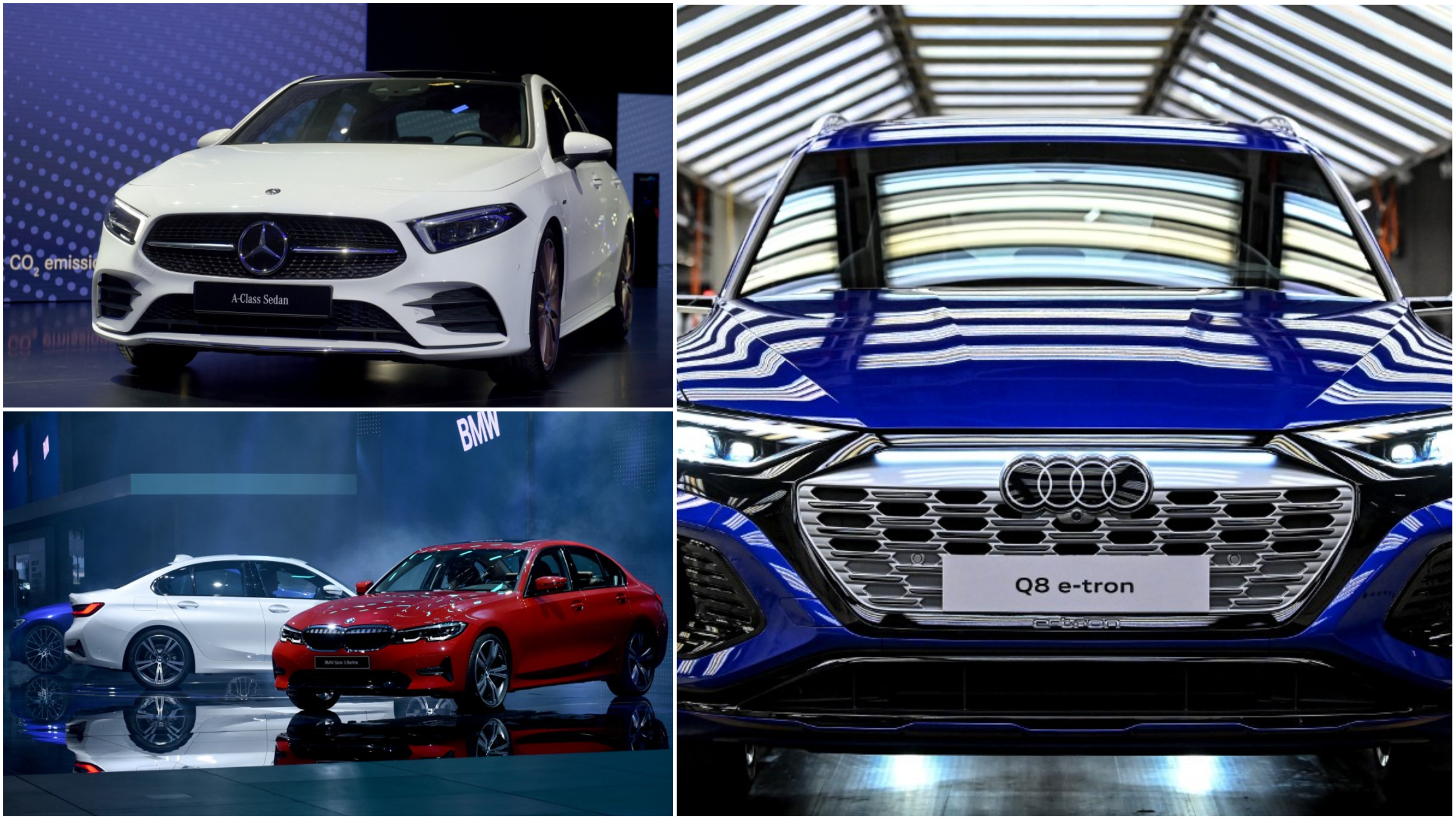 mercedes, bmw, audi