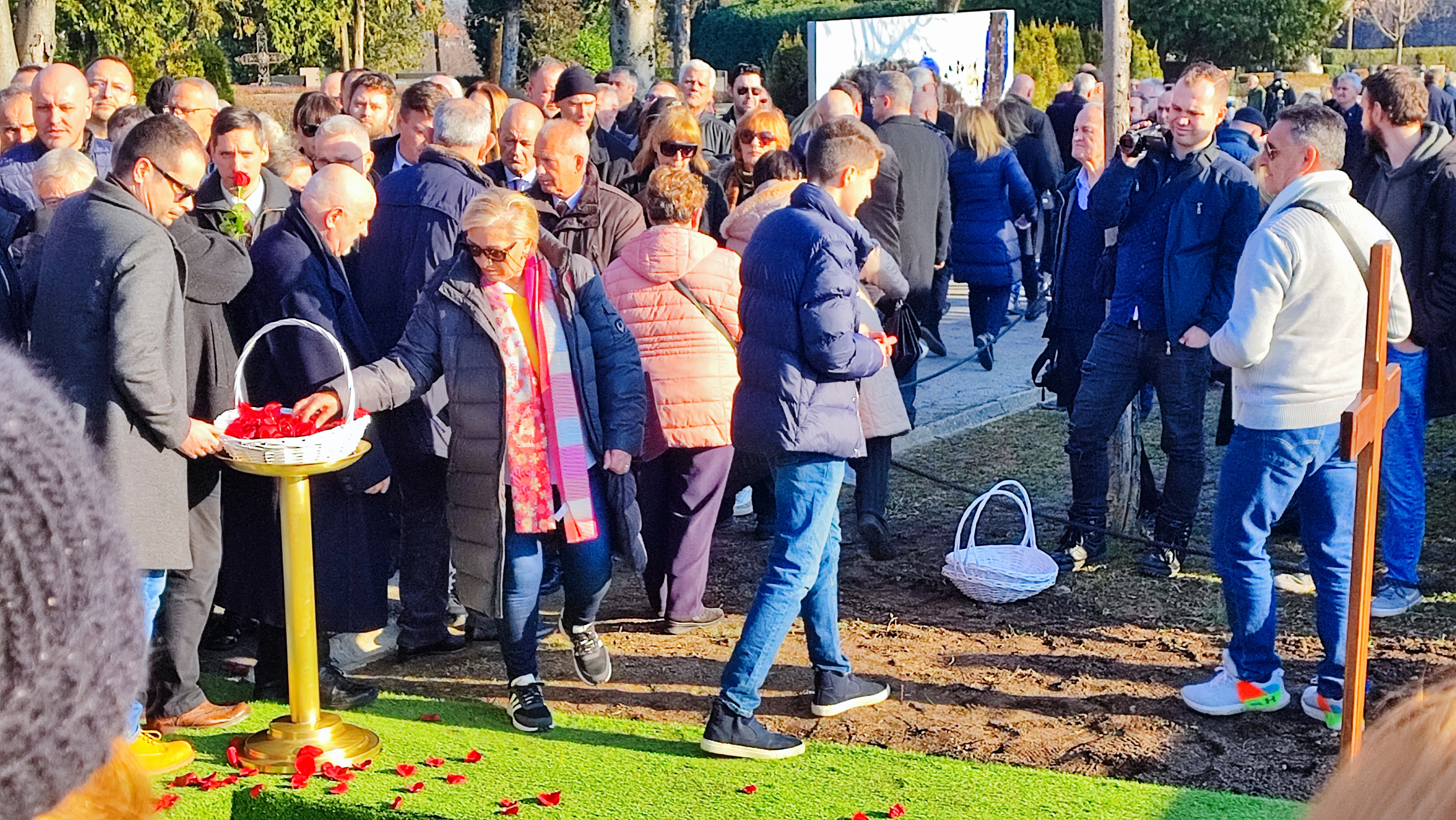 Sprovod, Ćiro, Mirogoj, Aleja velikana