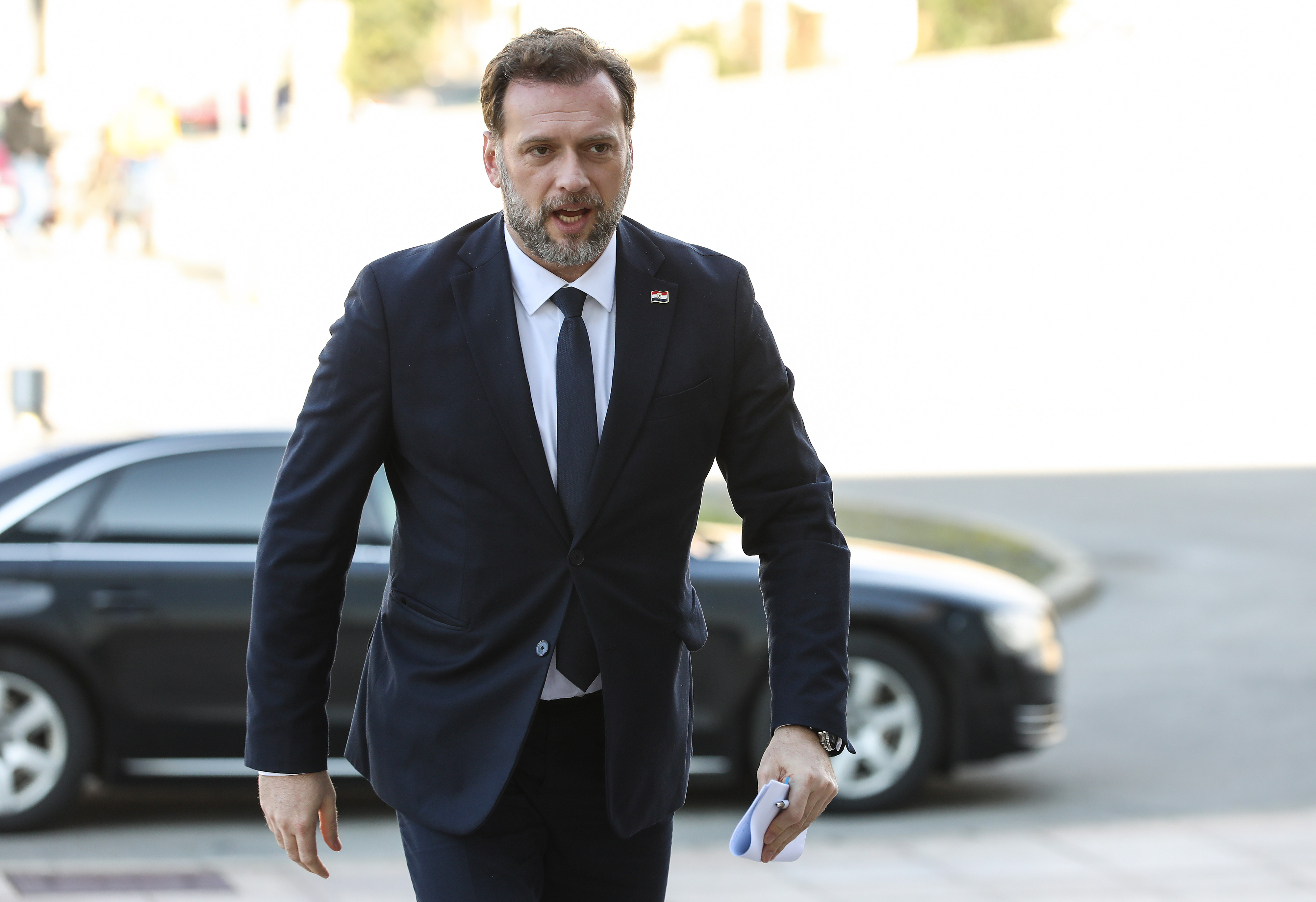 Zagreb: Dolazak članova na redovitu sjednicu Vlade RH