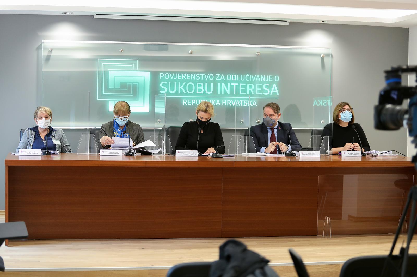 Zagreb: Sjednica Povjerenstva za odlučivanje o sukobu interesa