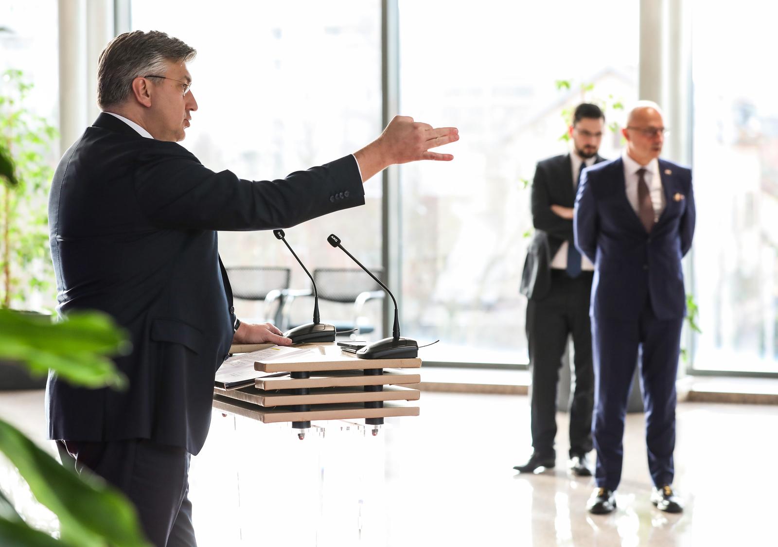 Izjava premijera Plenkovi?a nakon sjednice Vlade