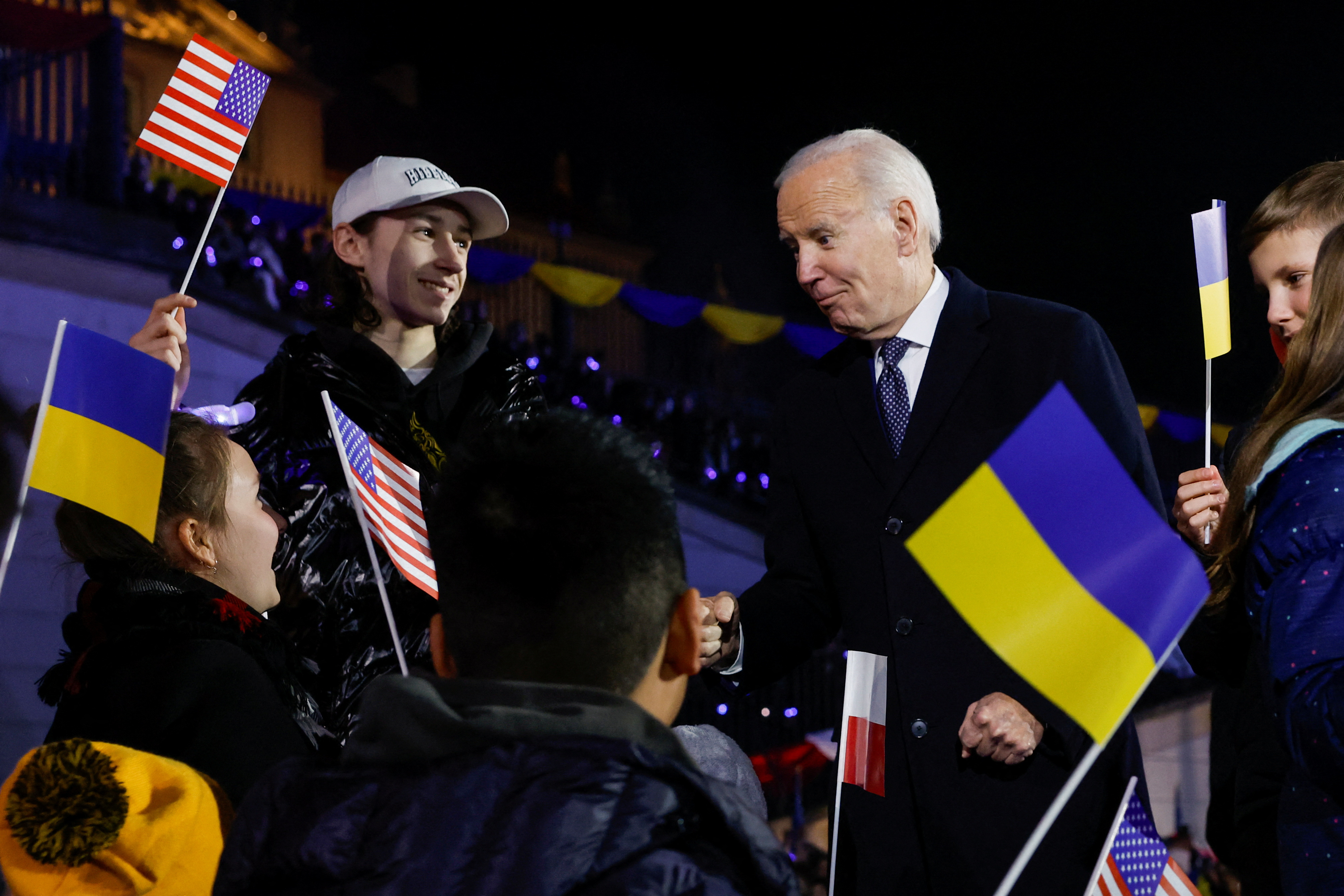 U.S. President Biden visits Poland