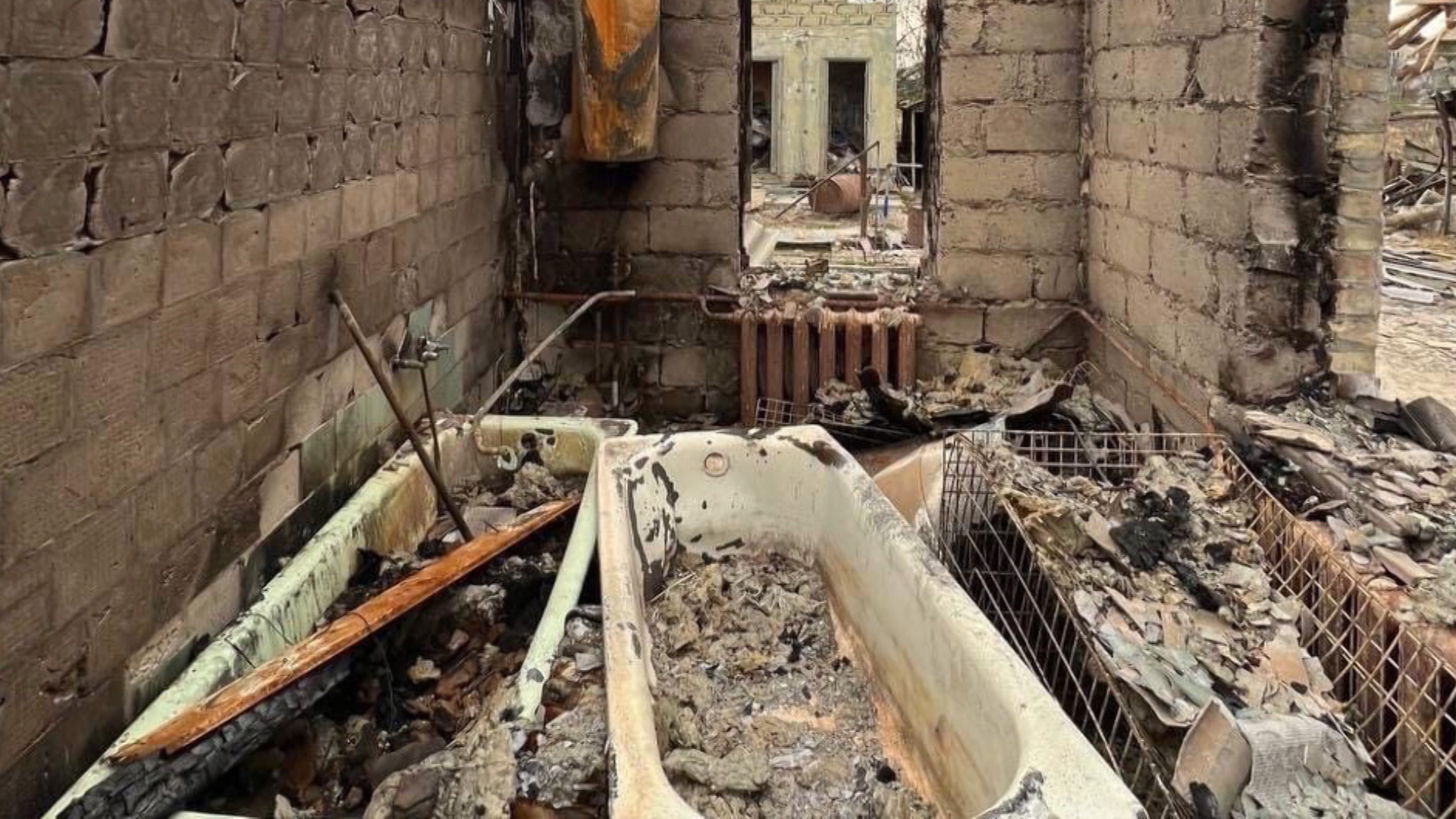 ukrajina, ruševine, kuća ukrajinke u hrvatskoj