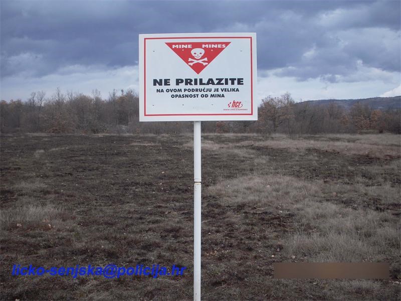 razminiranje, mine, Lika