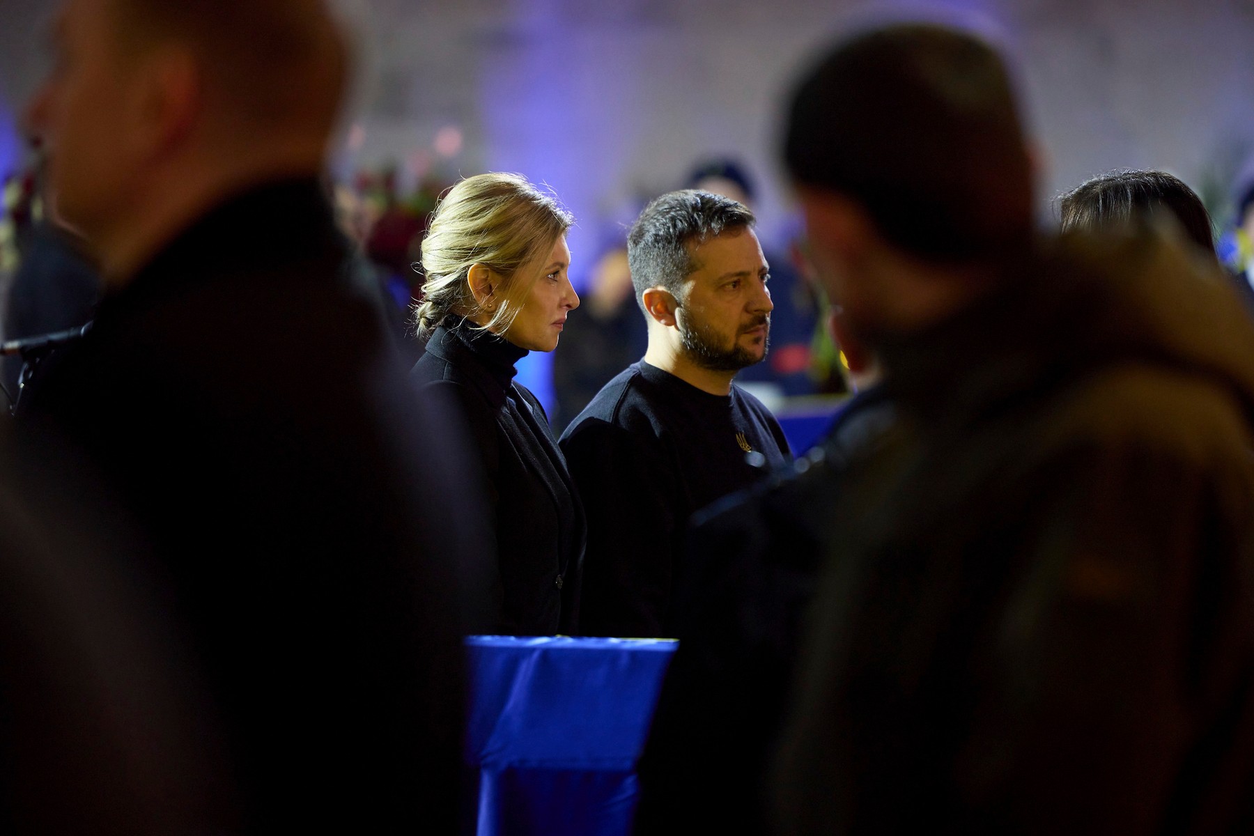 Volodimir Zelenski, Olena Zelenska