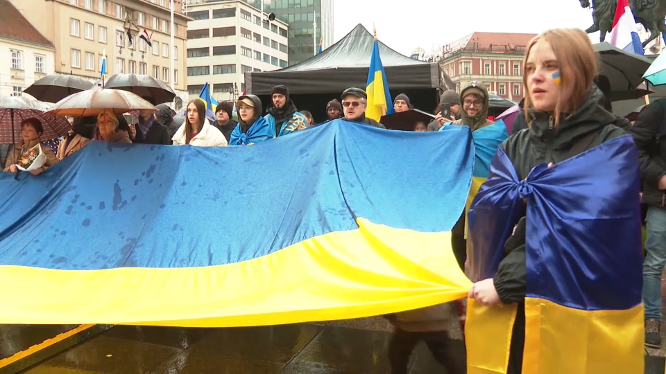 Zagreb podrška Ukrajini