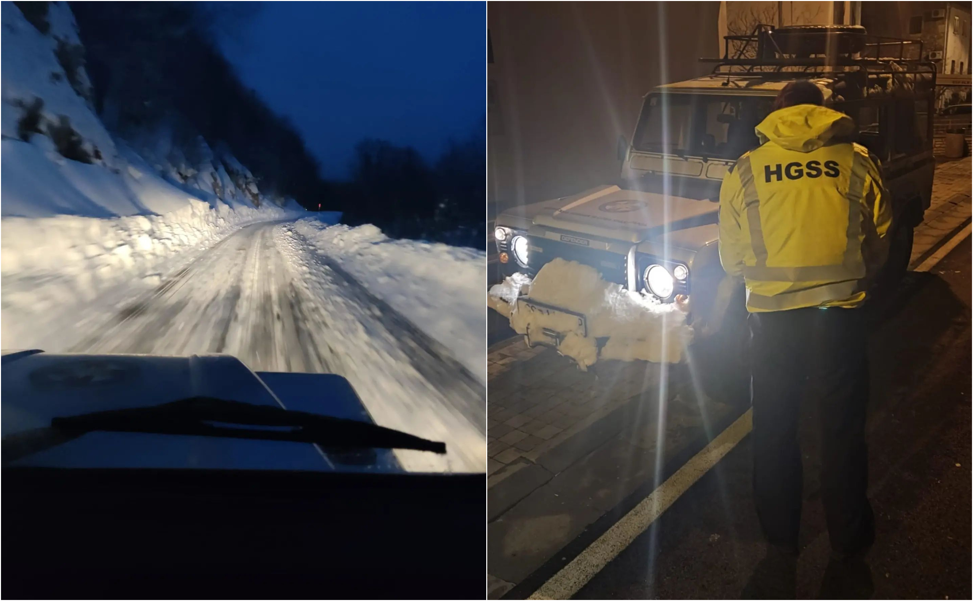 hgss, snijeg, spašavanje, intervencija