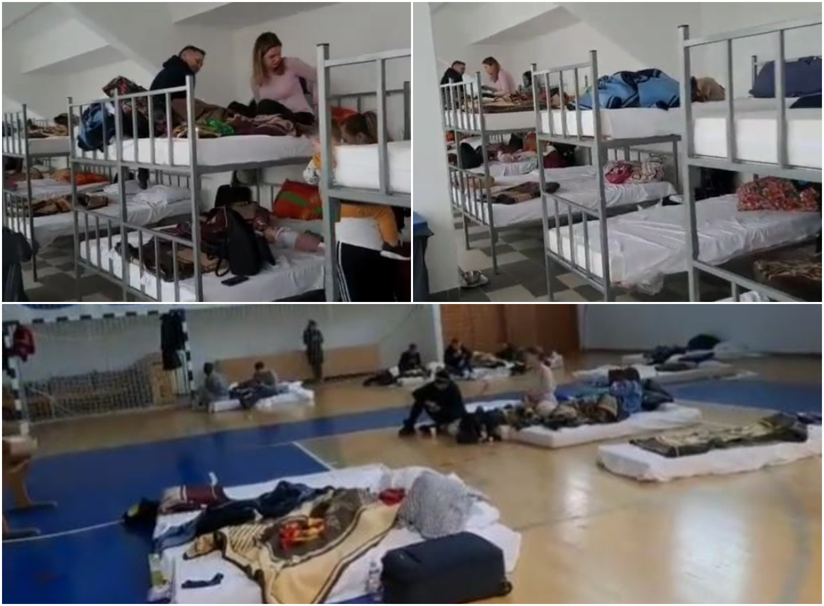 prihvatilište, snijeg