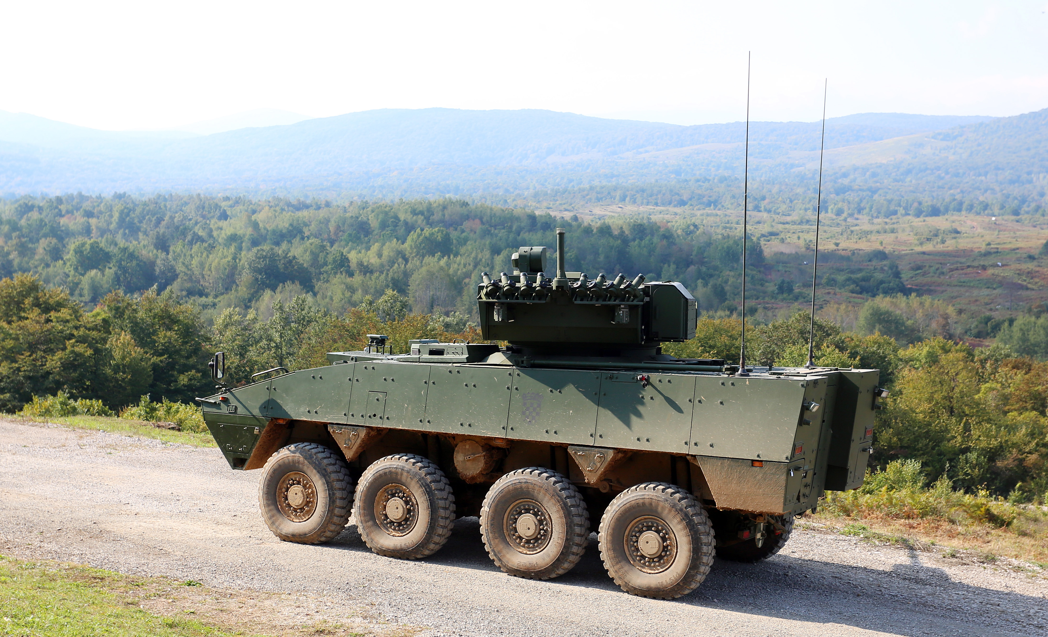 Na vježbi "Spremnost 20" prezentirana paljbena sposobnost oklopnog vozila BOV Patria CRO