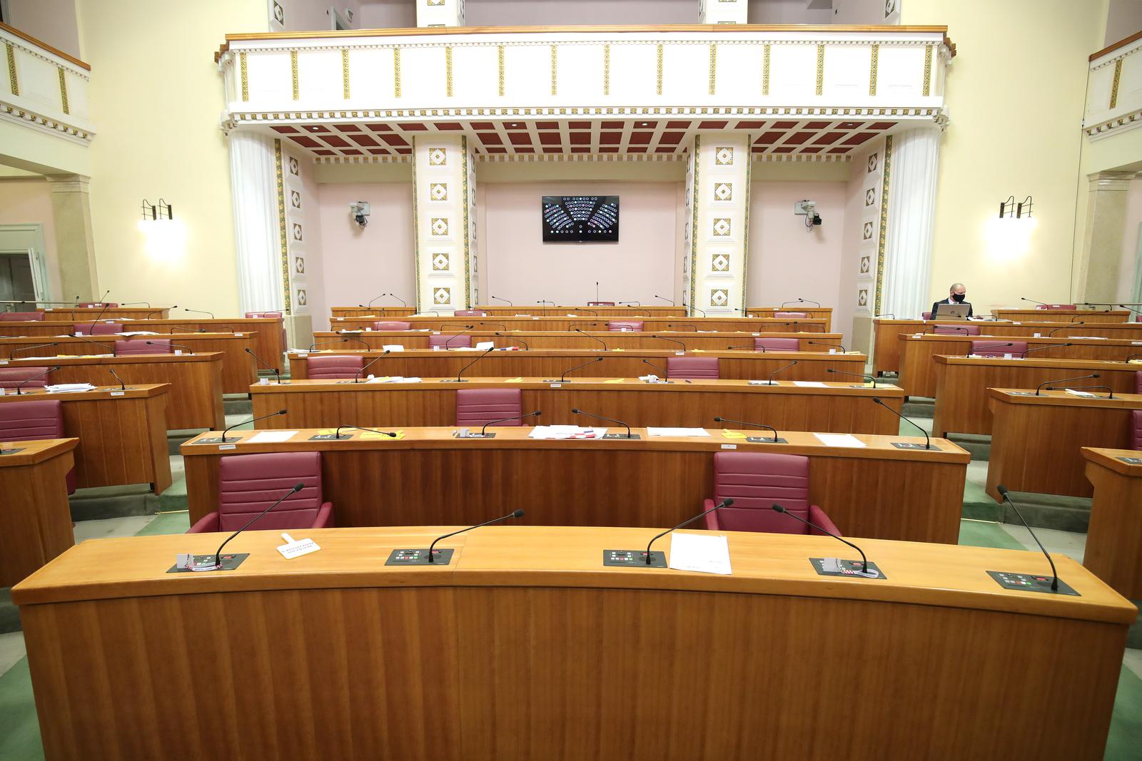 Zagreb: Nastavljena je sjednica Hrvatskog sabora