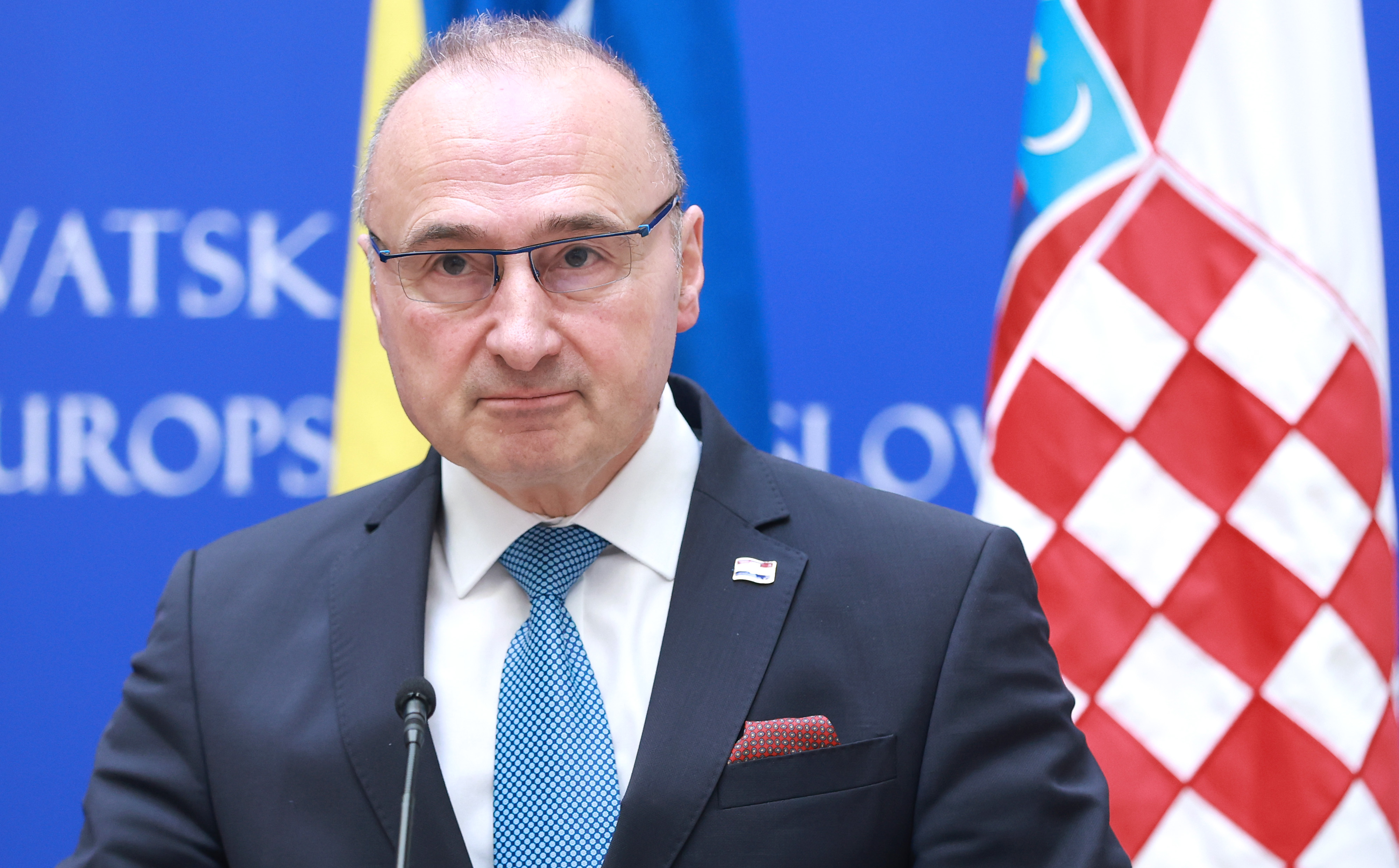 Zagreb: Gordan Grli? Radman i Elmedin  Konakovi? nakon sastanka dali izjave za medije