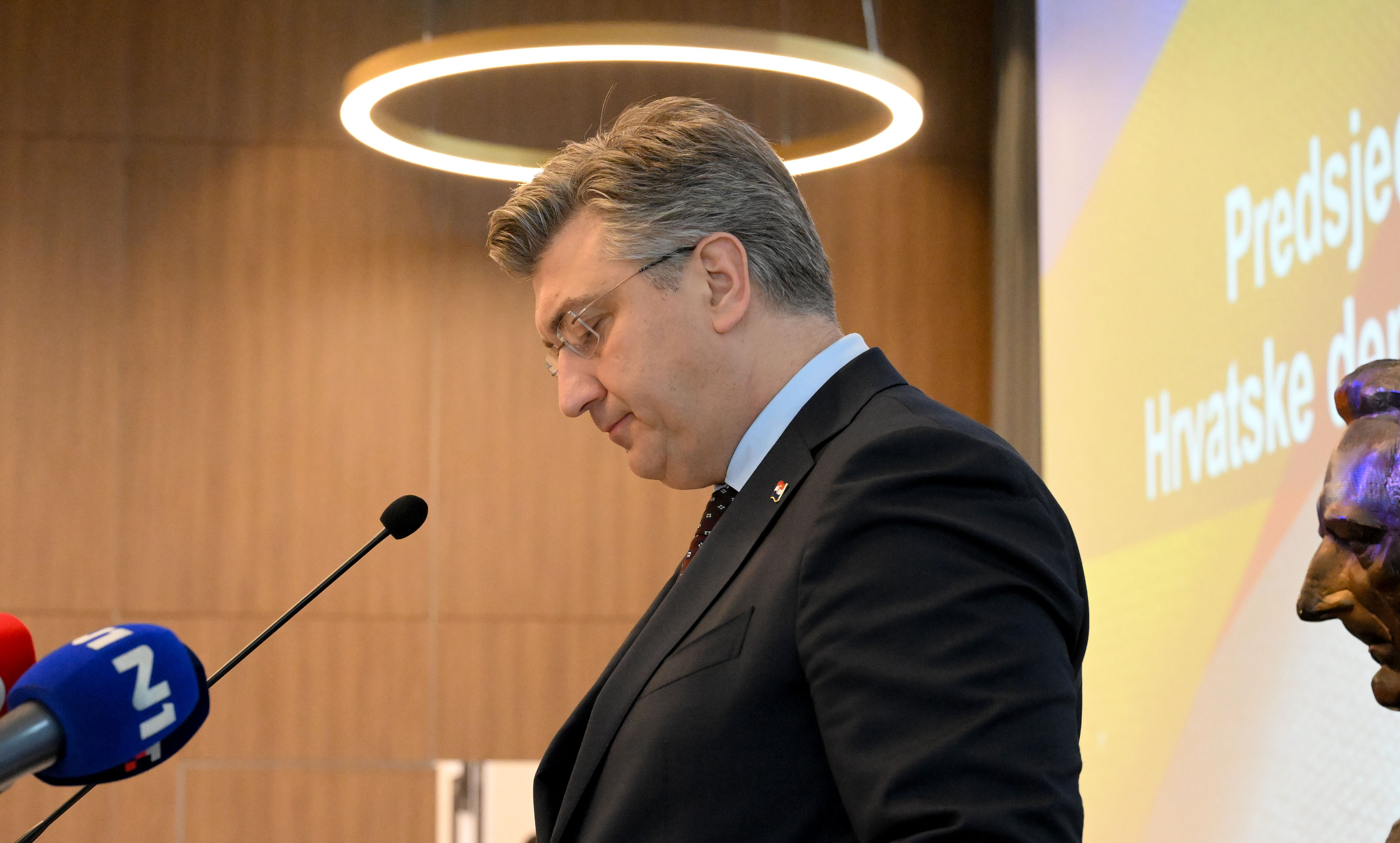 Zagreb: Andrej Plenković nazočio  sjednici Nacionalnog odbora Zajednice utemeljitelja HDZ-a “dr. Franjo Tuđman”