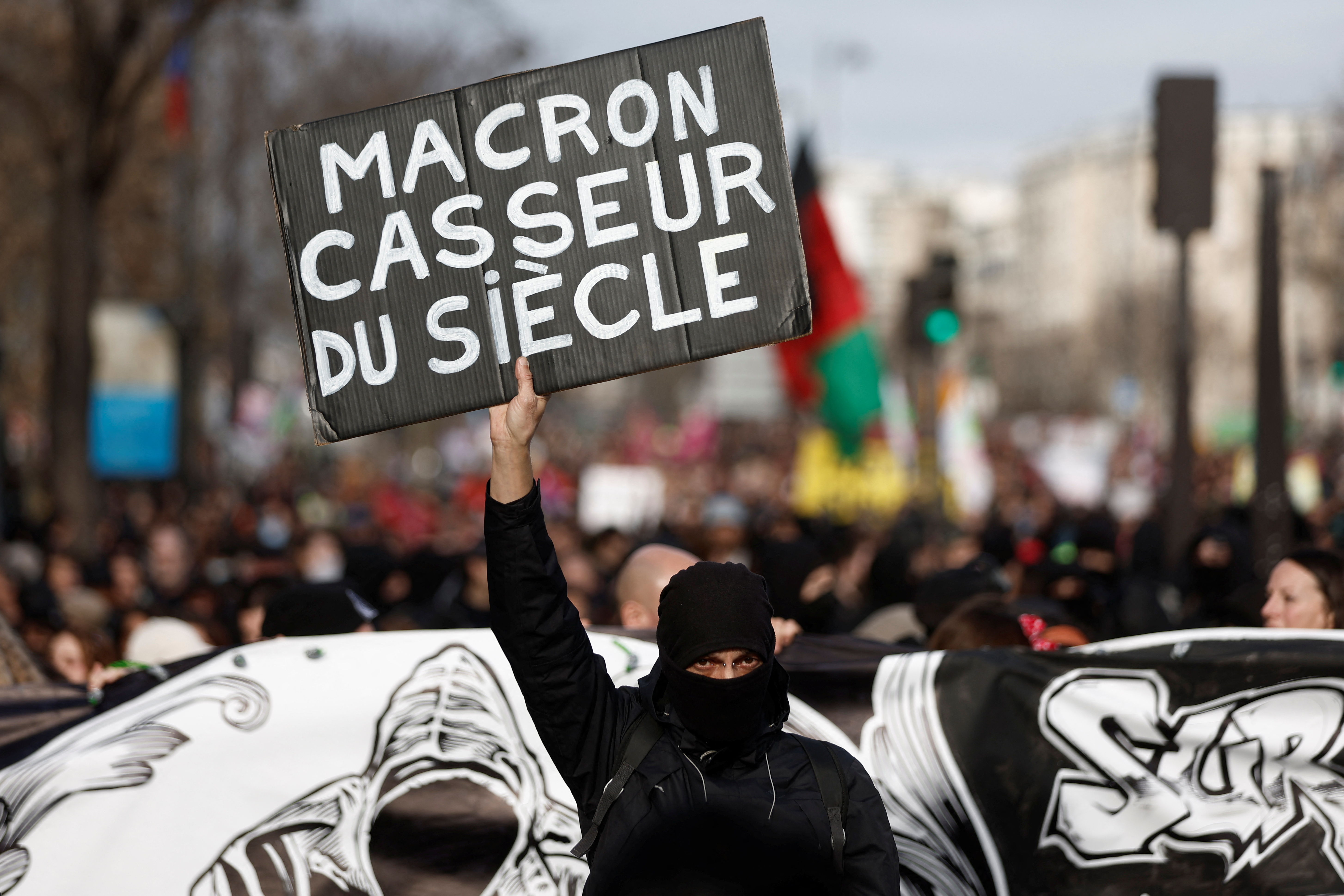 Fifth national day of protest in France against the pension reform