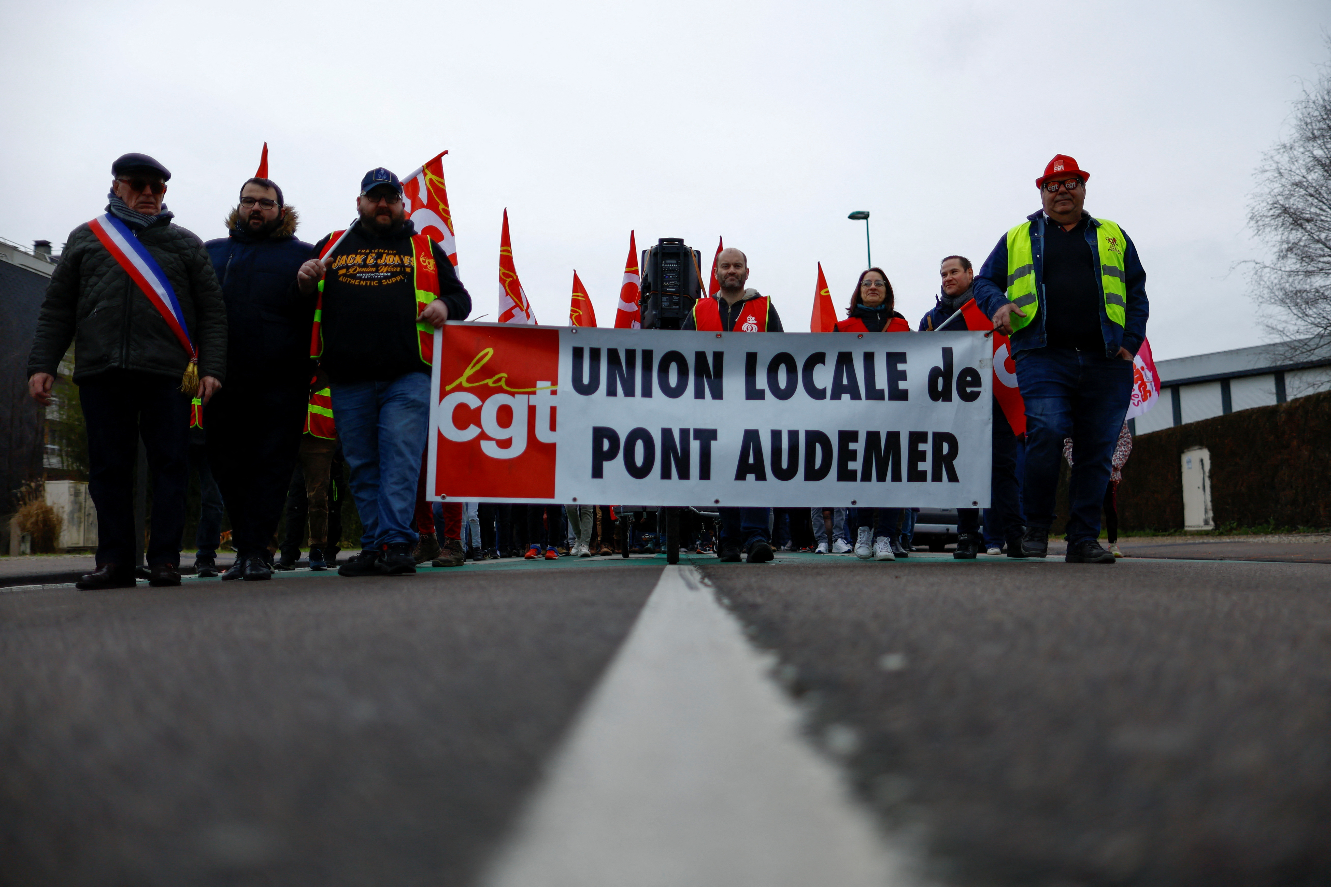 Sixth national day of protest in France against the pension reform