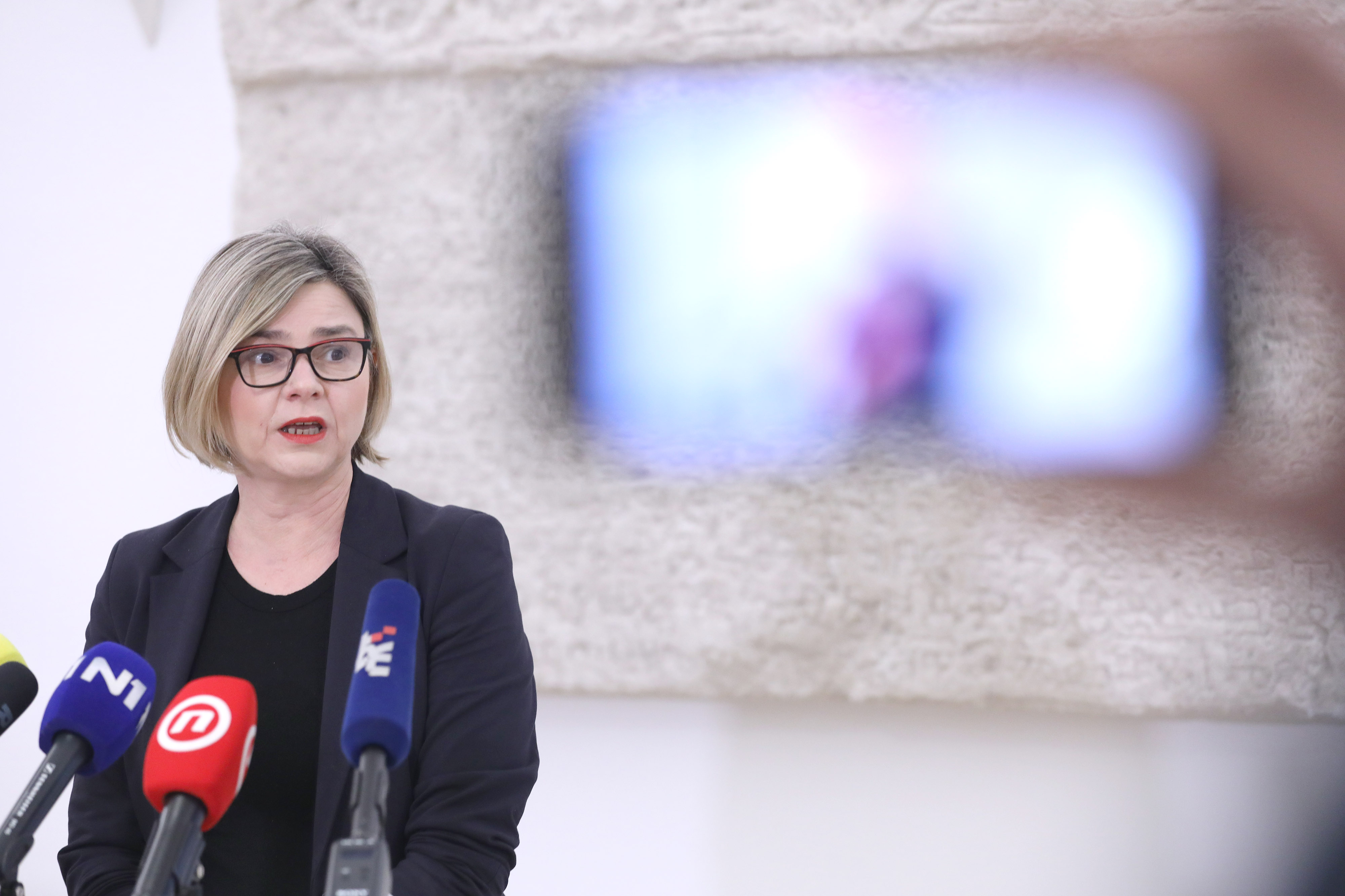 Zagreb:   Sandra Benčić o aktualnim temema