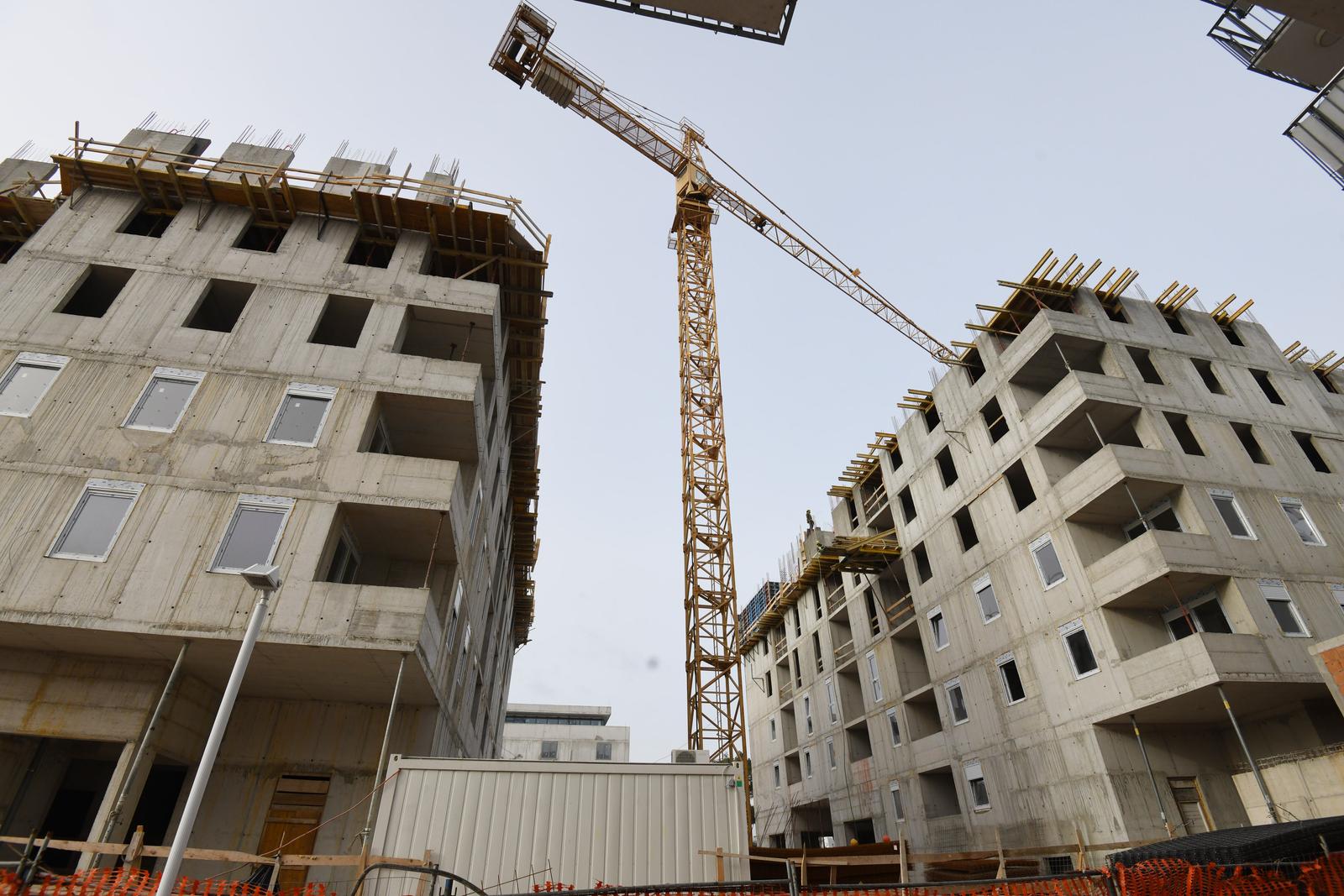 Šibenik: Radovi na izgradnji POS-ovih stanova u naselju Bioci