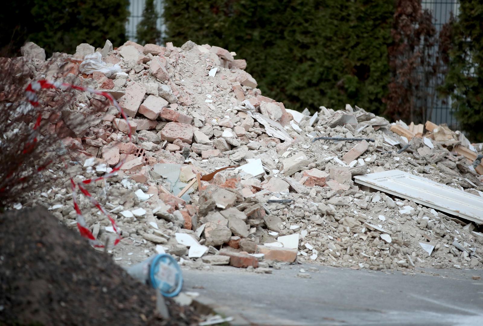 Zagreb: Zgrada Medicinskog fakulteta na Šalati gdje su u tijeku radovi