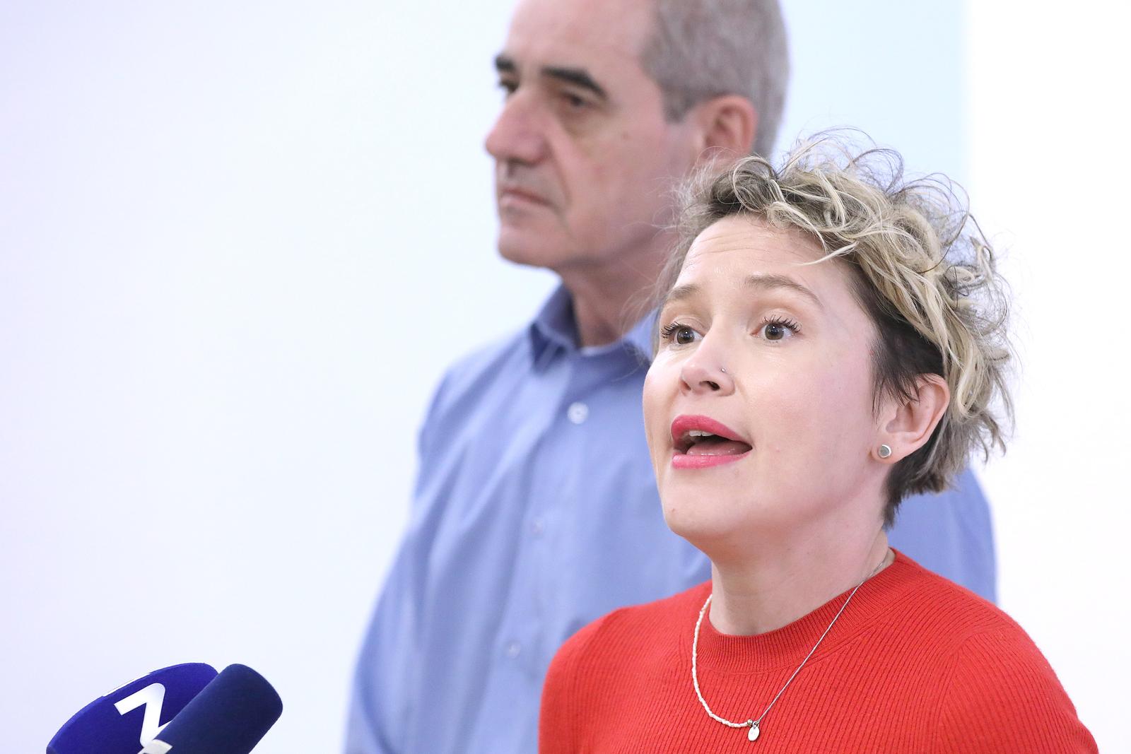 Zagreb: Ivana Kekin o aktualnim temama