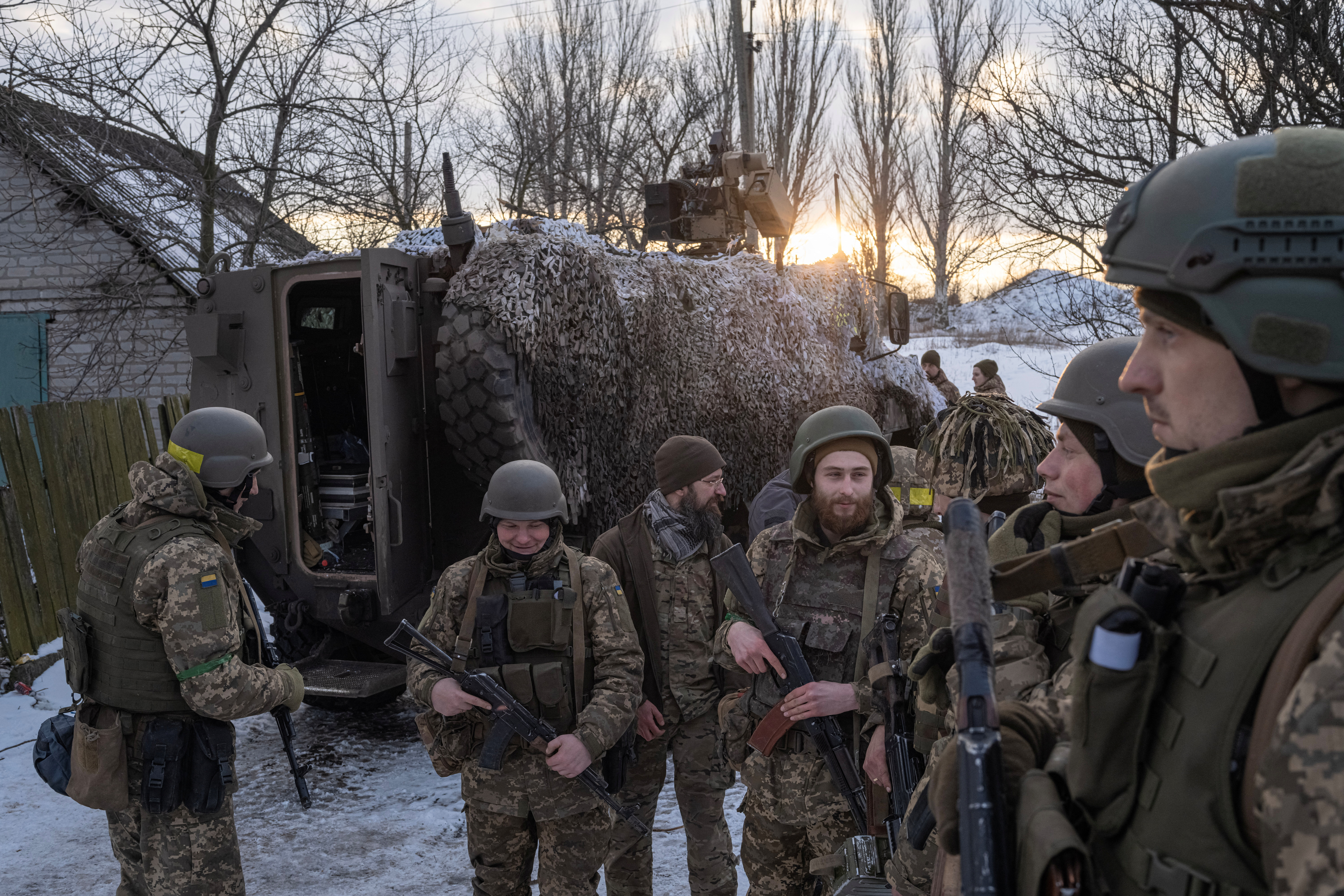 Russia's attack on Ukraine continues, in Donetsk region