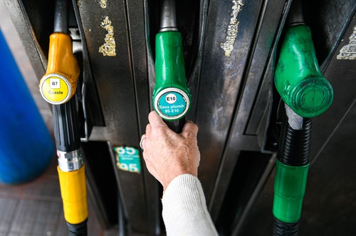 Gas Station - Paris, France - 03 Feb 2023