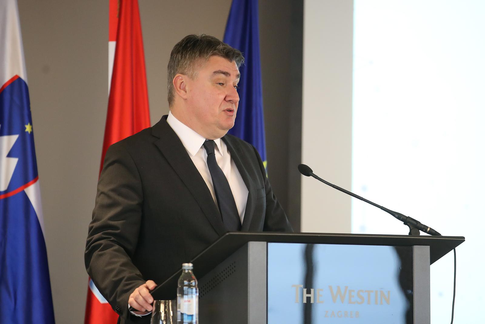 Zagreb: Zoran Milanović i  Borut Pahor sudjelovali su  na otvaranju foruma „Business Meets Politics – Energetika danas i sutra