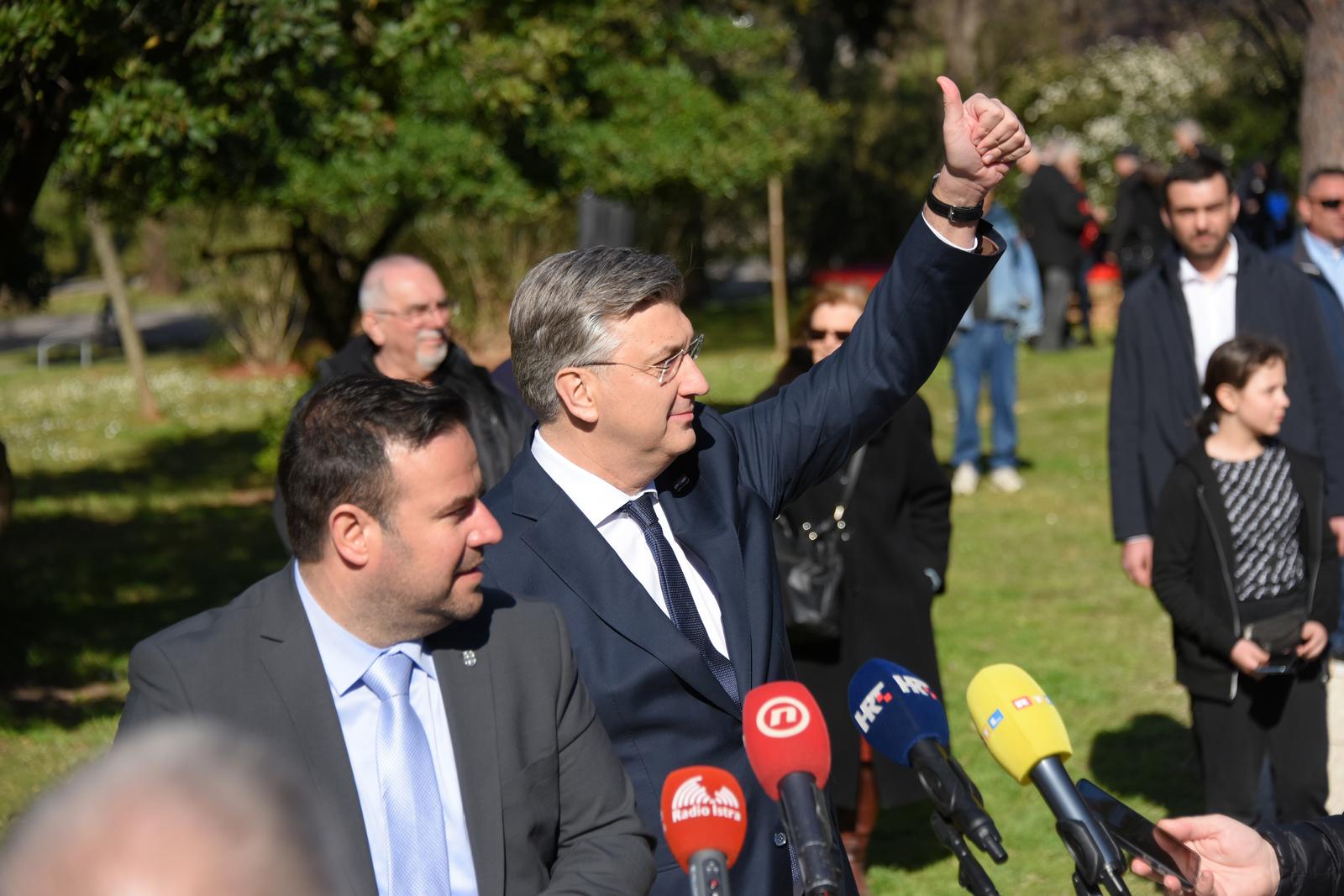 Premijer Andrej Plenković u službenom posjetu Puli