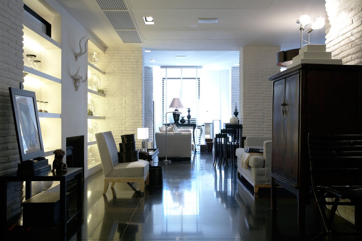 Furniture shop in Florence, Italy