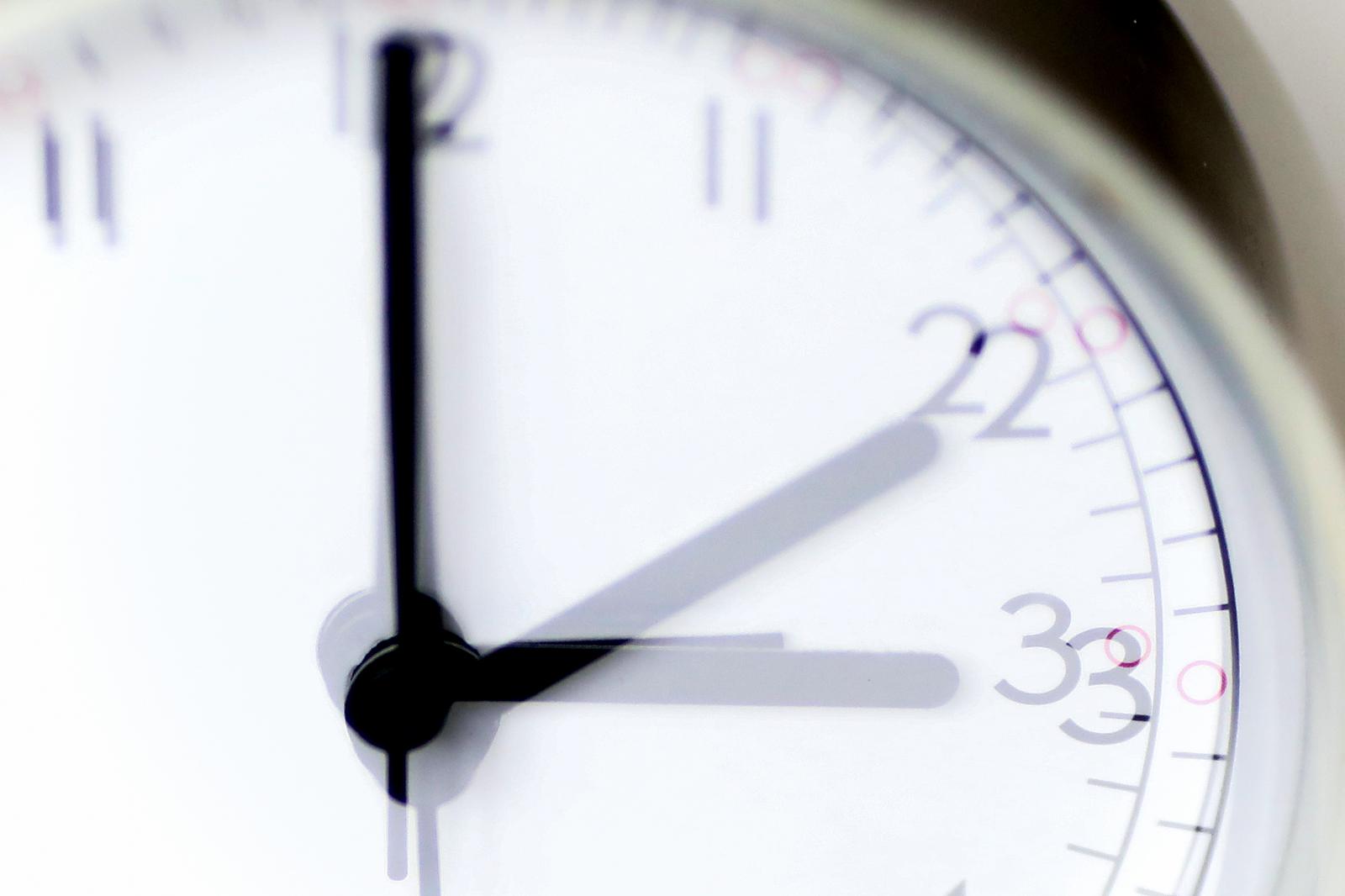 30. listopada počinje zimsko računanje vremena