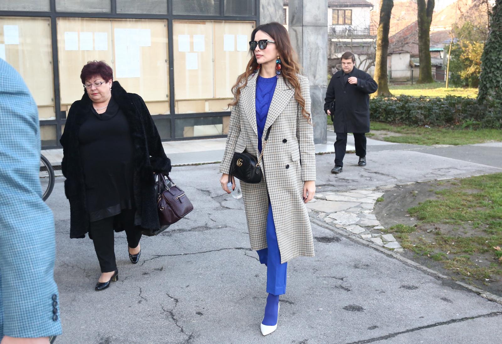 Zagreb: Severina Koji? i Milan Popovi? dolaze na ro?ite zbog skrbnitva nad sinom