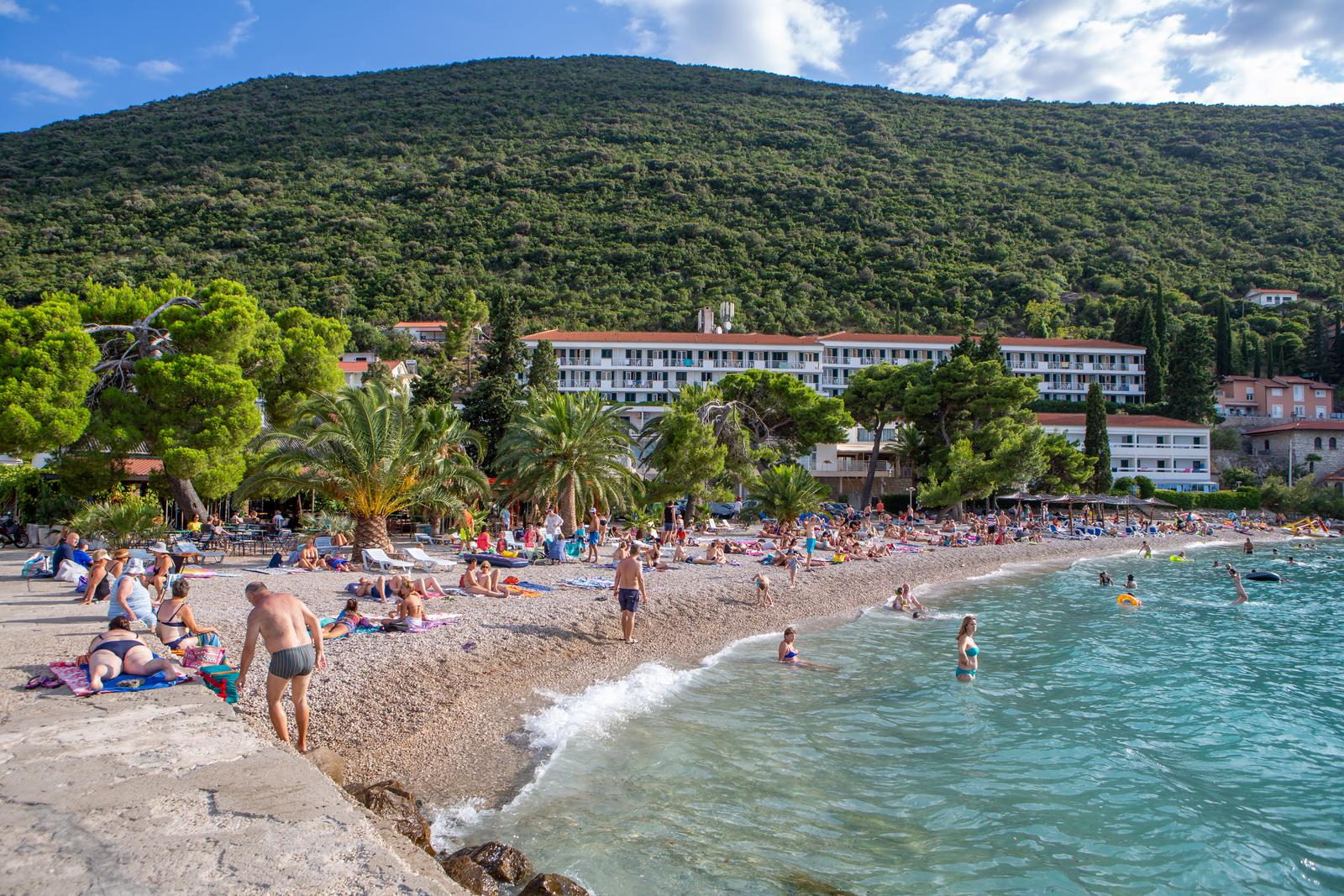 Mjesto Trpanj na poluotoku Pelješcu