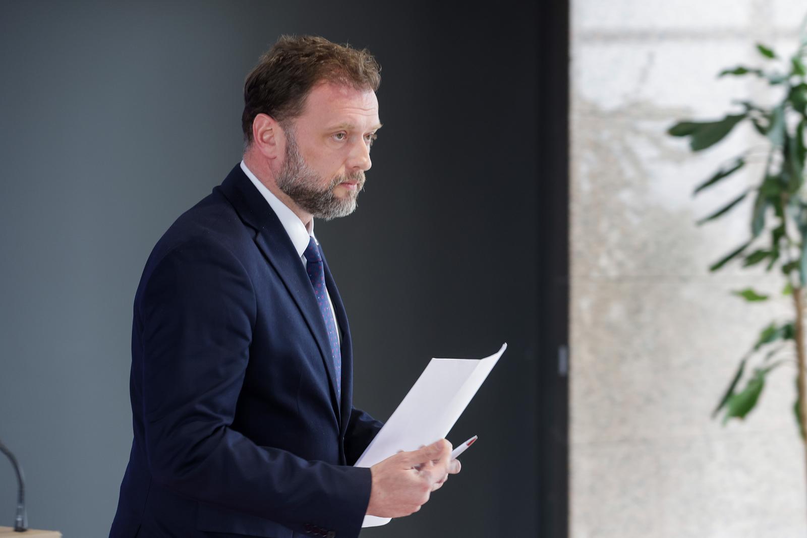 Zagreb: Izjava ministra Maria Banoi?a nakon sjednice Vlade