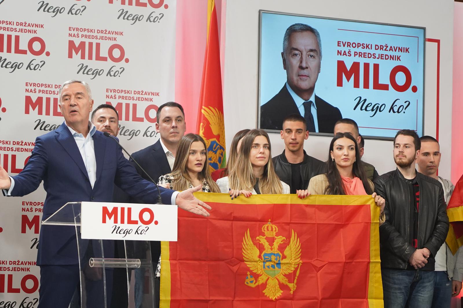 Podgorica: Aktualni Crnogorski predsjednik, Đukanović, ušao u drugi krug predsjedničkih izbora